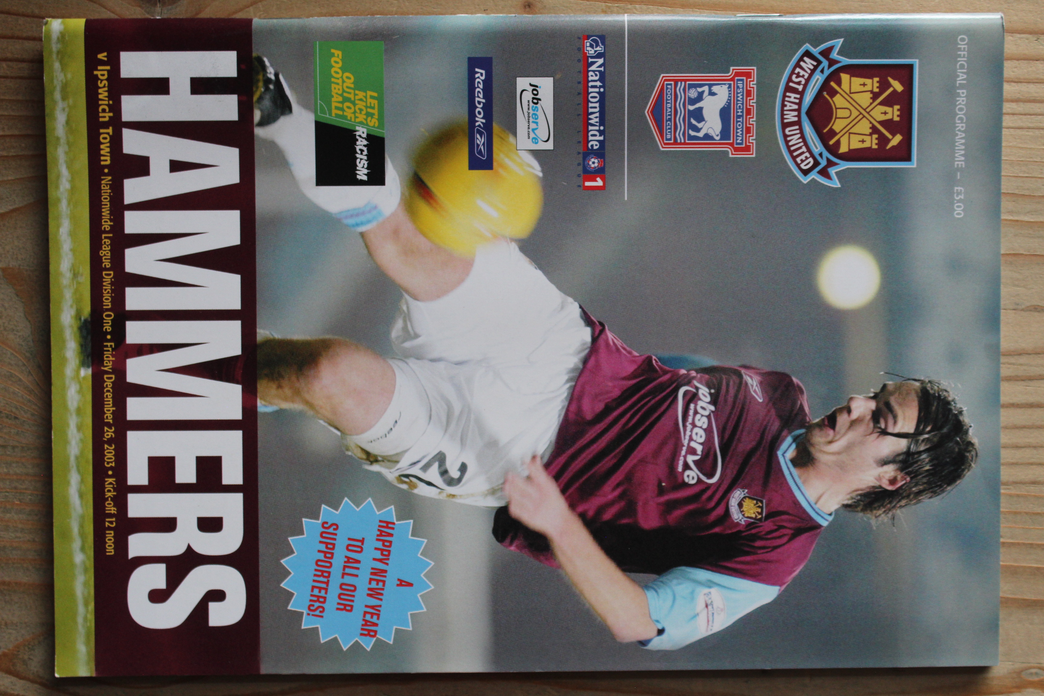 West Ham United FC v Ipswich Town FC