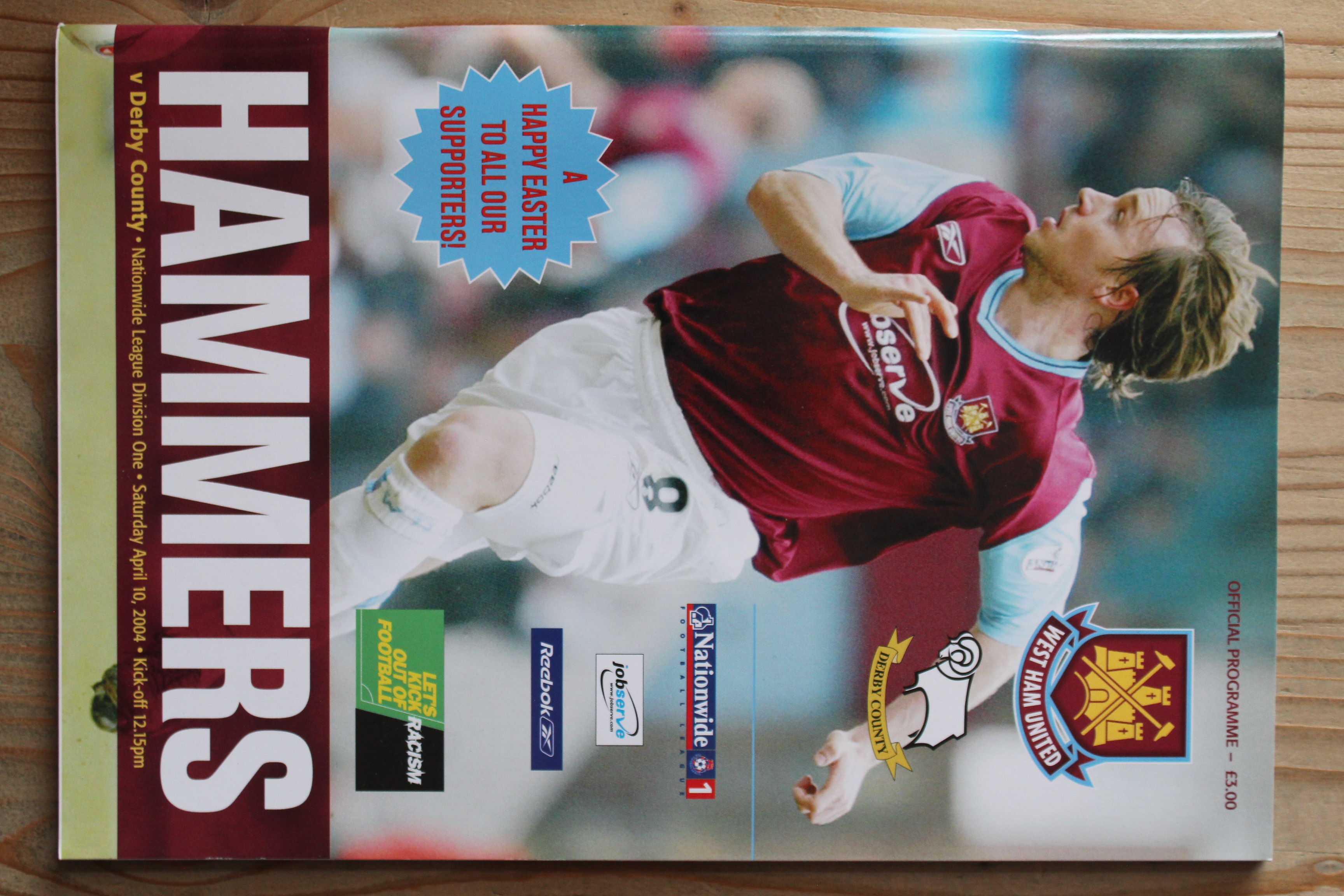 West Ham United FC v Derby County FC