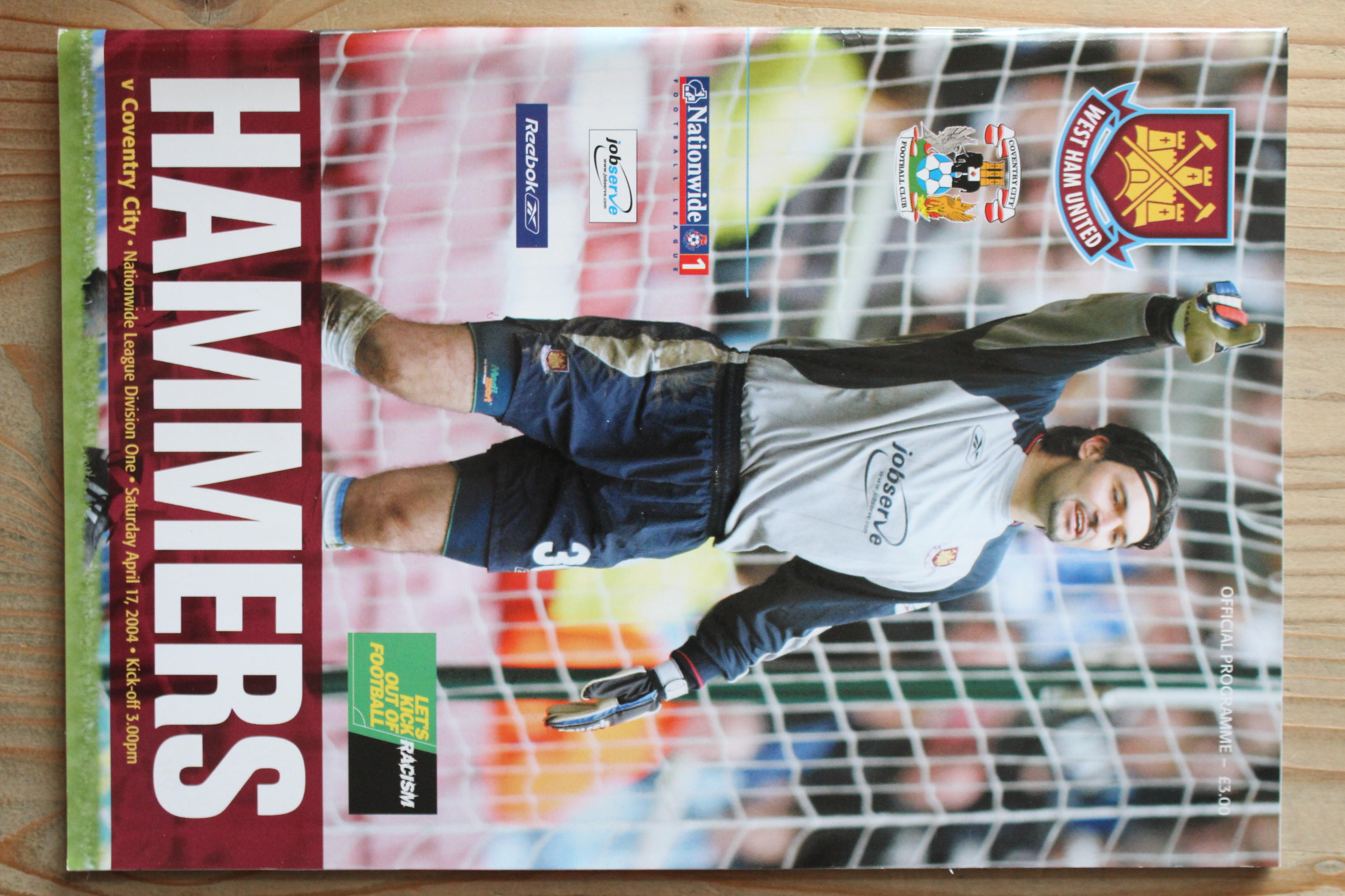 West Ham United FC v Coventry City FC