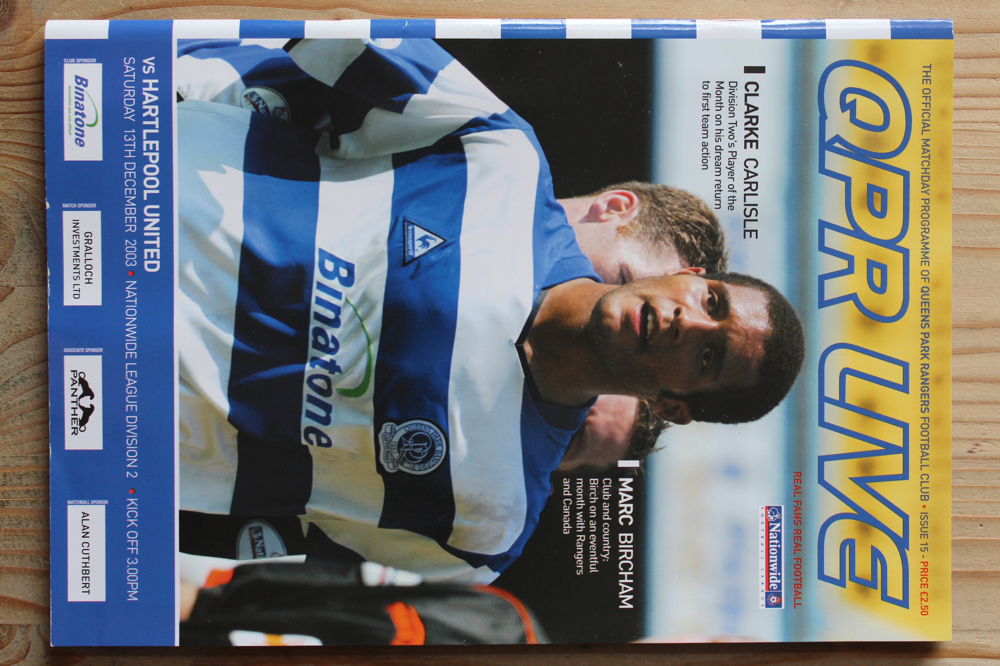 Queens Park Rangers FC v Hartlepool United