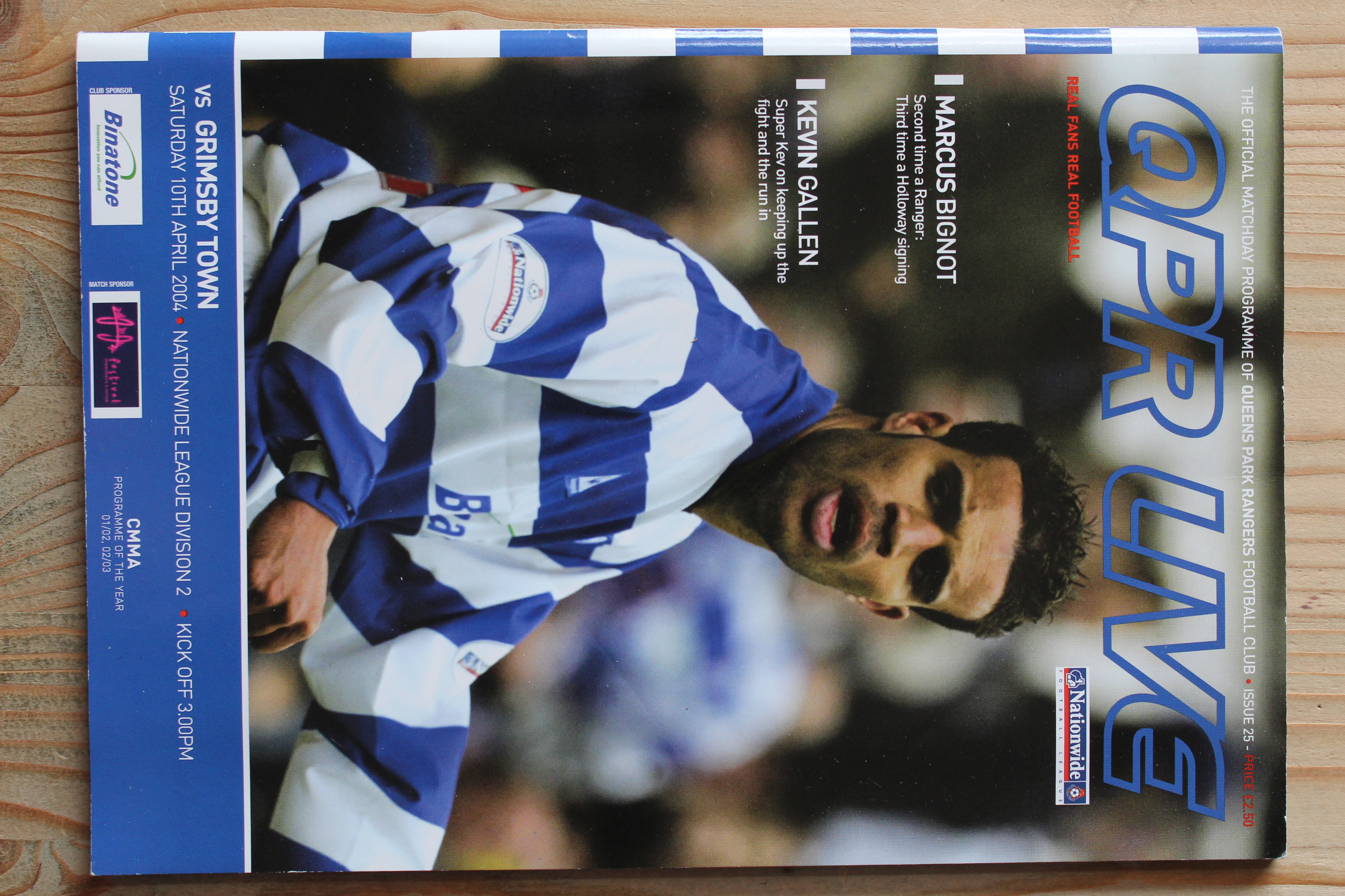 Queens Park Rangers FC v Grimsby Town FC