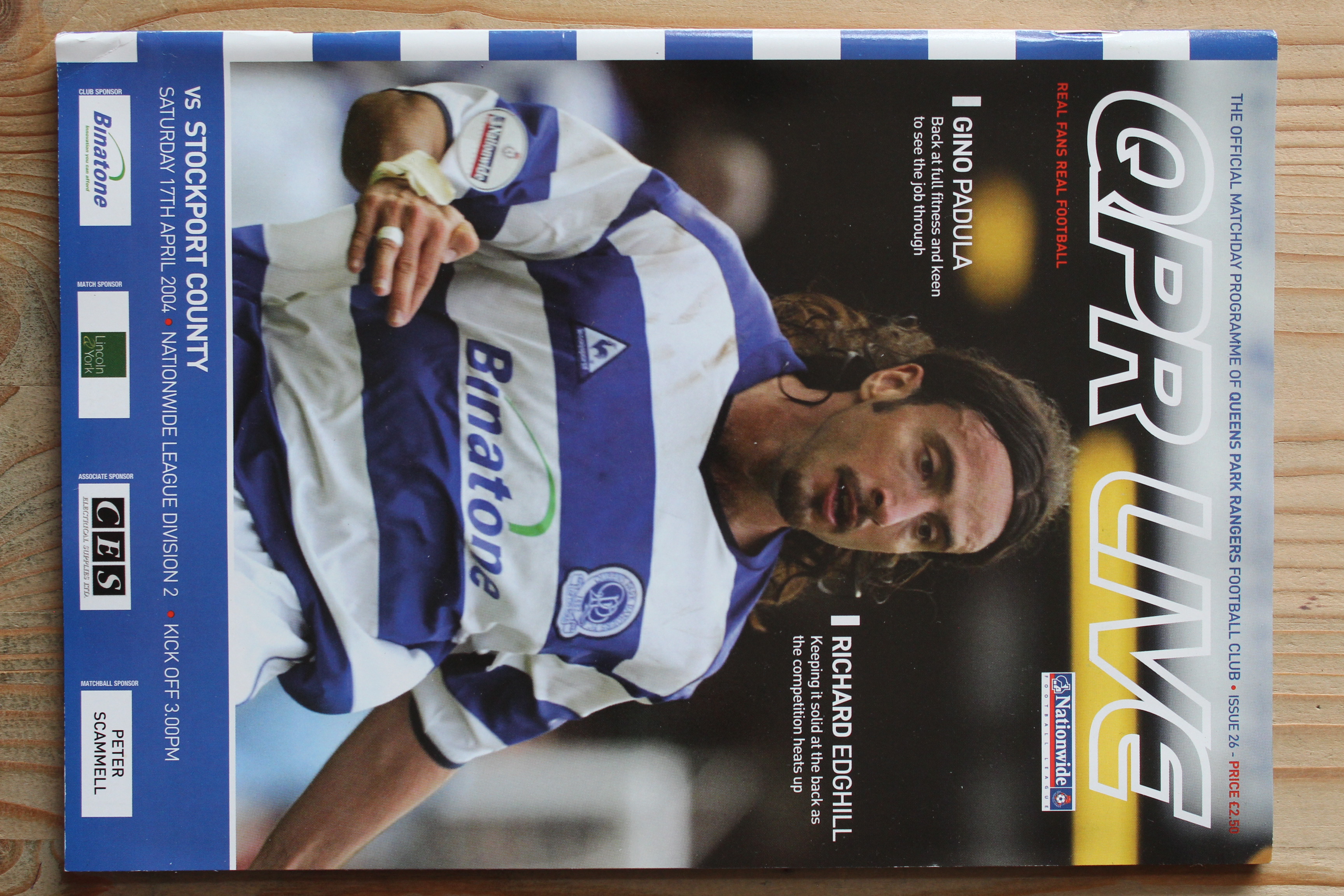 Queens Park Rangers FC v Stockport County FC