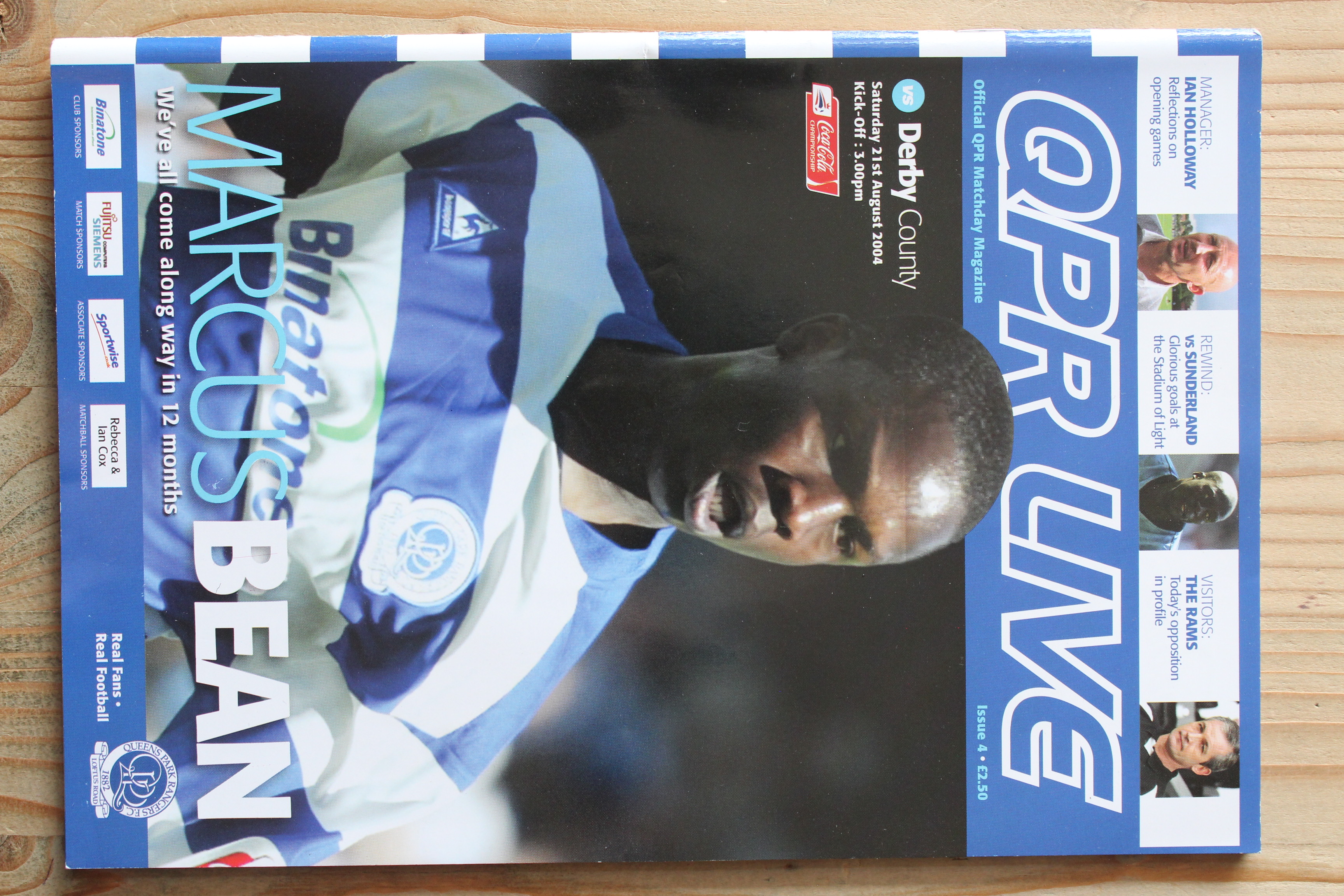 Queens Park Rangers FC v Derby County FC