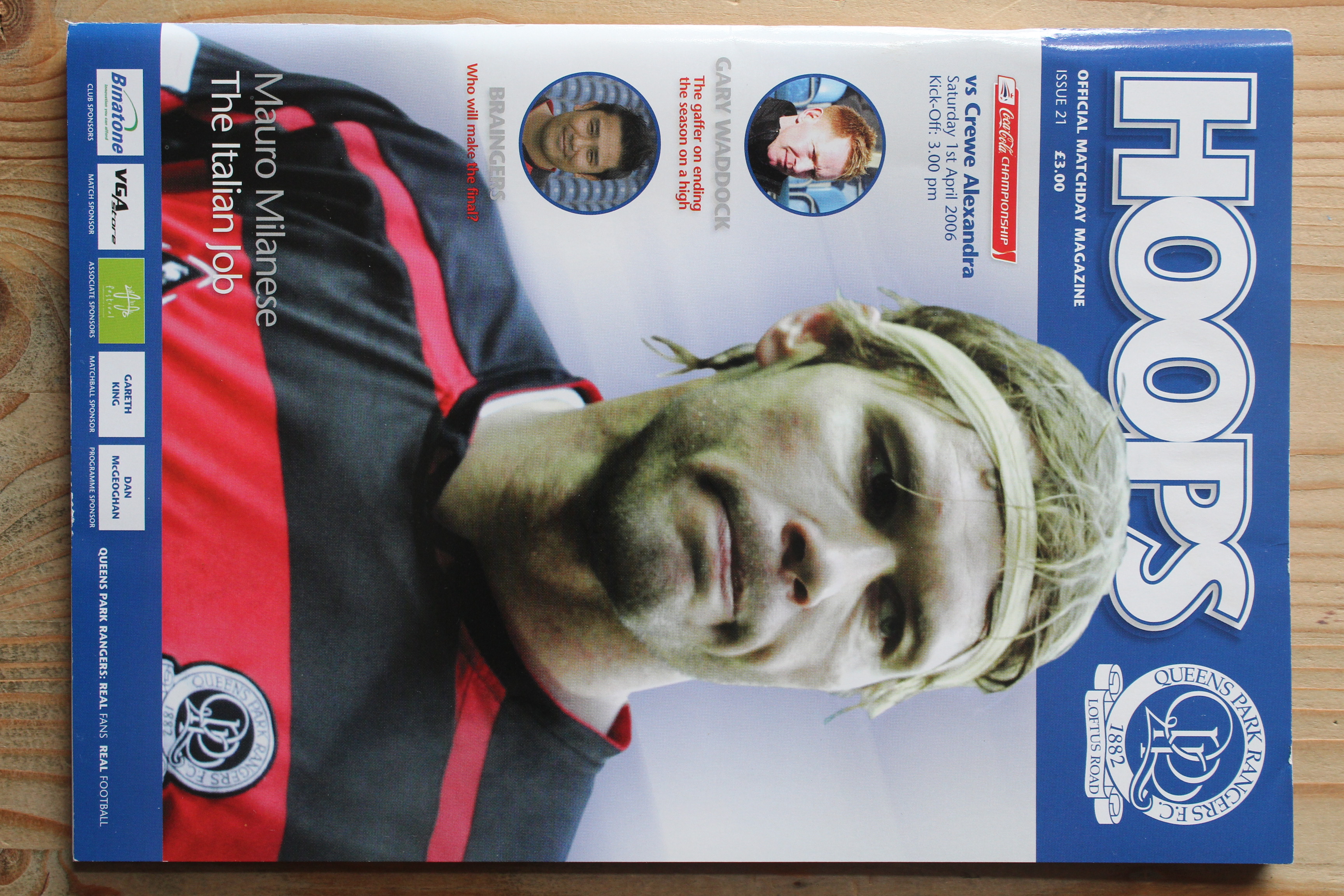 Queens Park Rangers FC v Crewe Alexandra FC