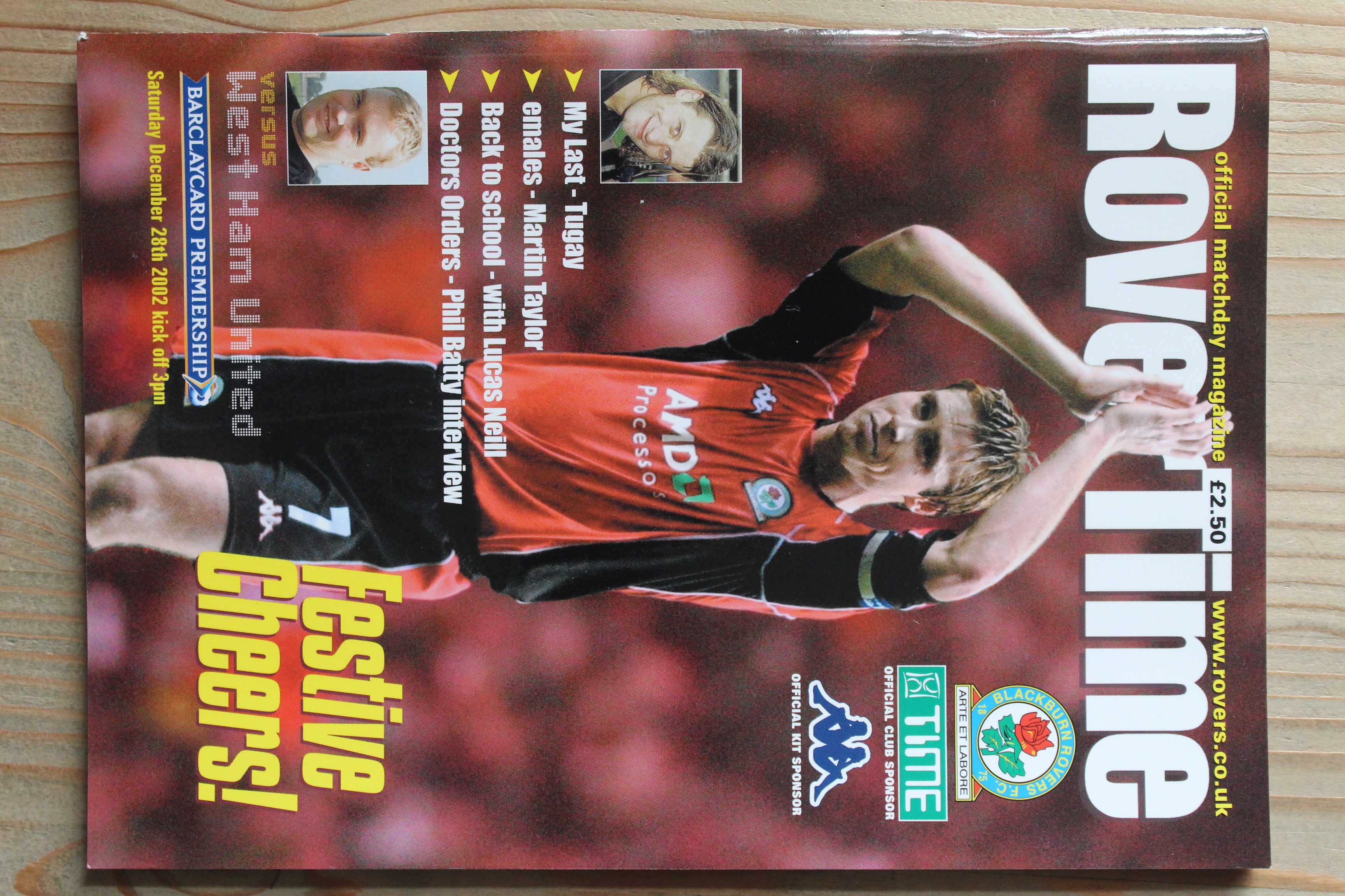 Blackburn Rovers FC v West Ham United FC