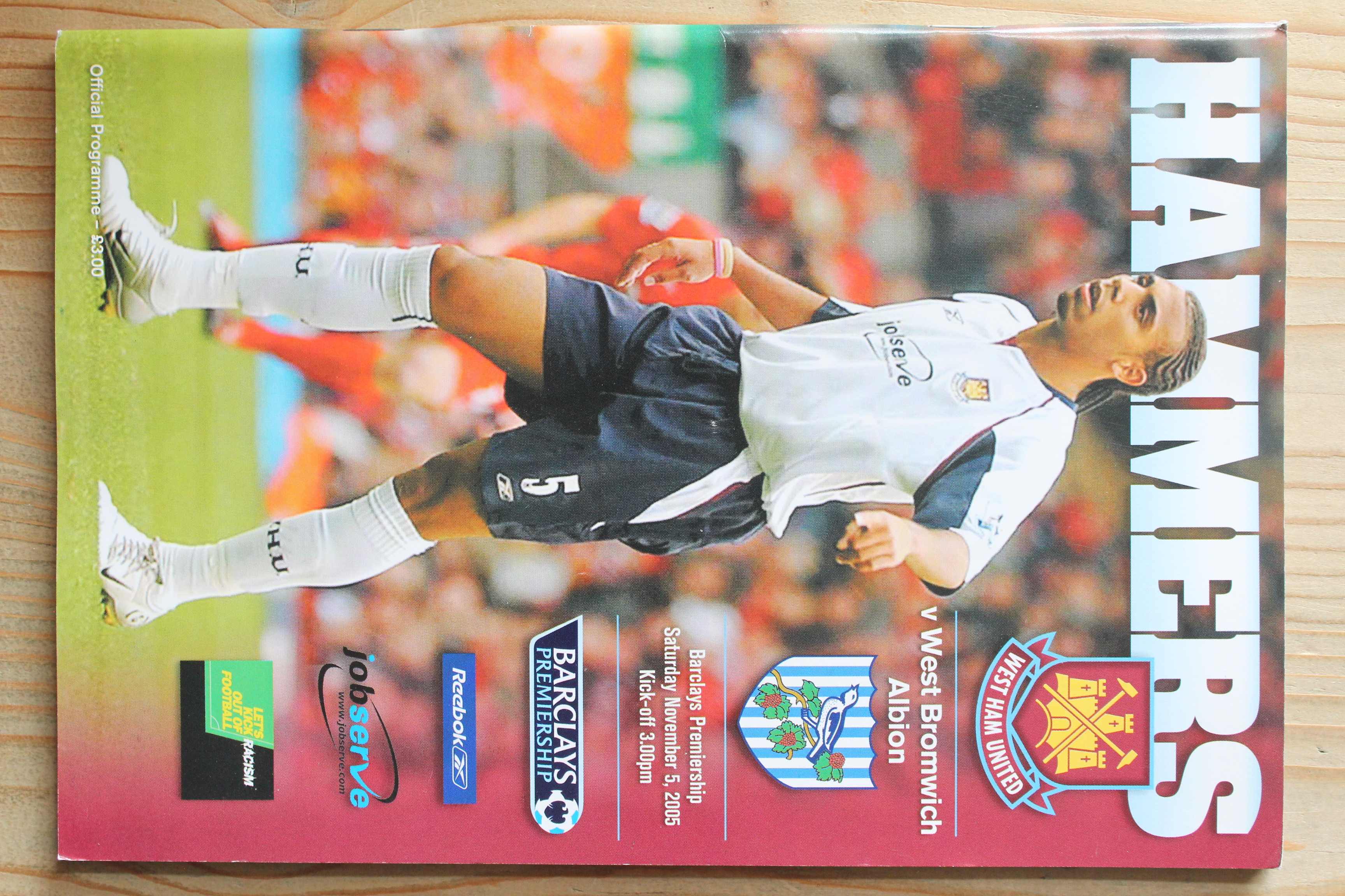 West Ham United FC v West Bromwich Albion FC 