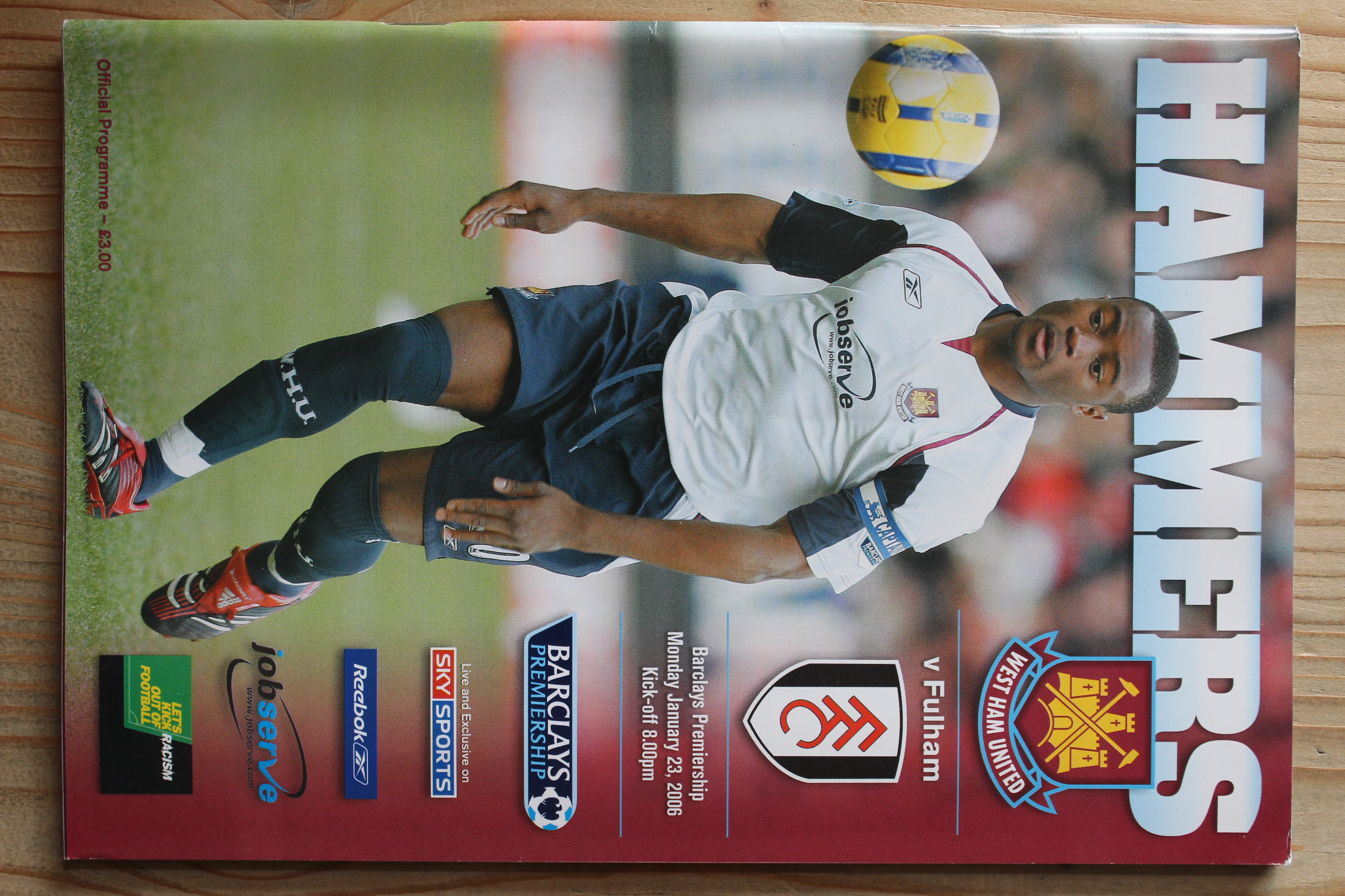 West Ham United FC v Fulham FC
