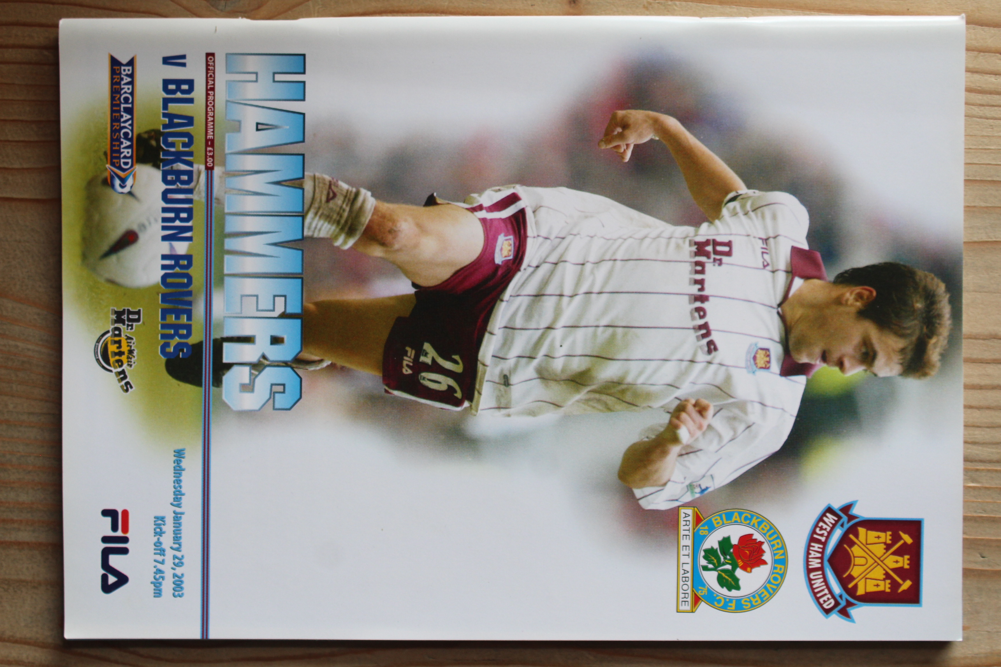 West Ham United FC v Blackburn Rovers FC