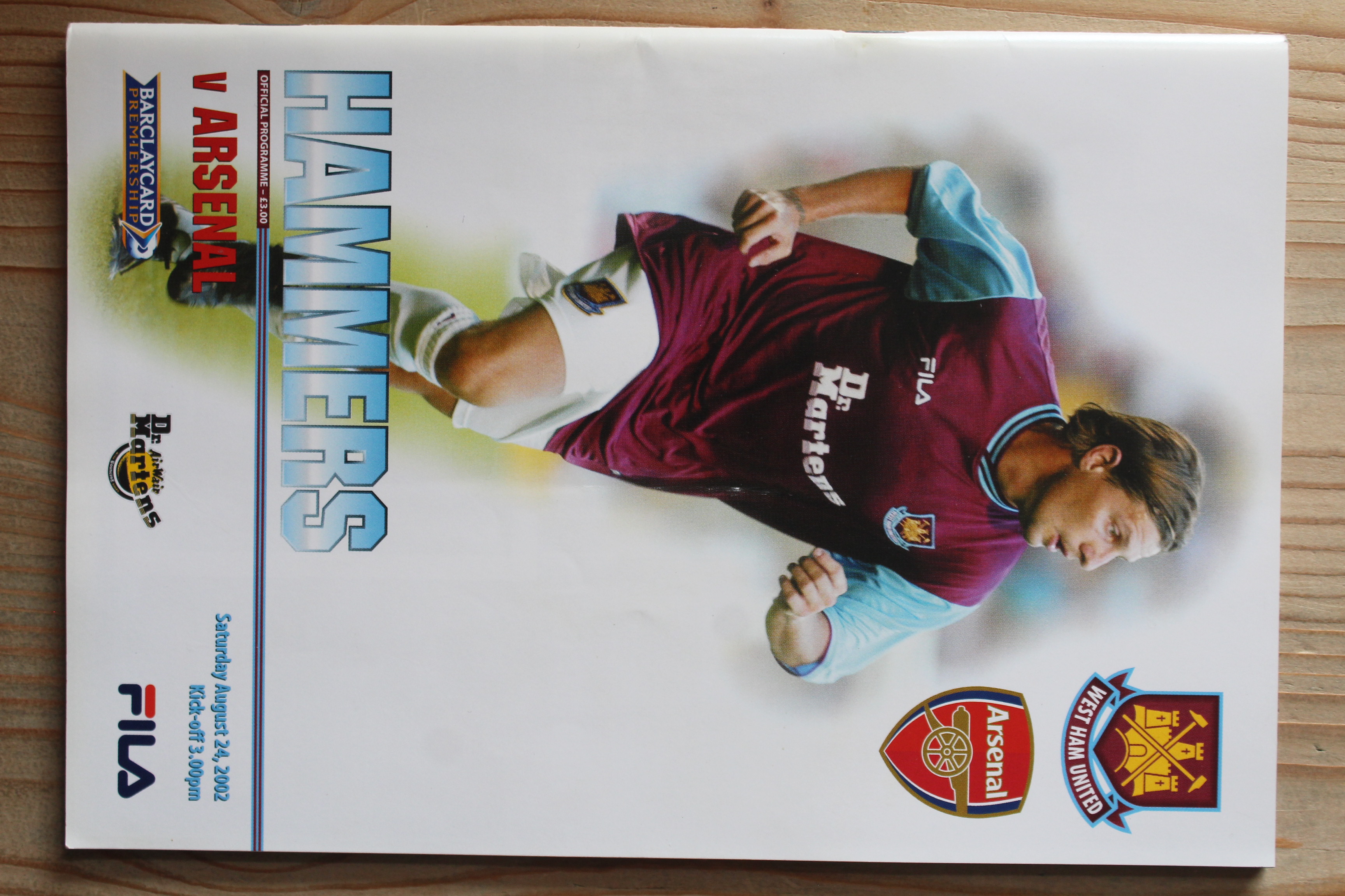 West Ham United FC v Arsenal FC