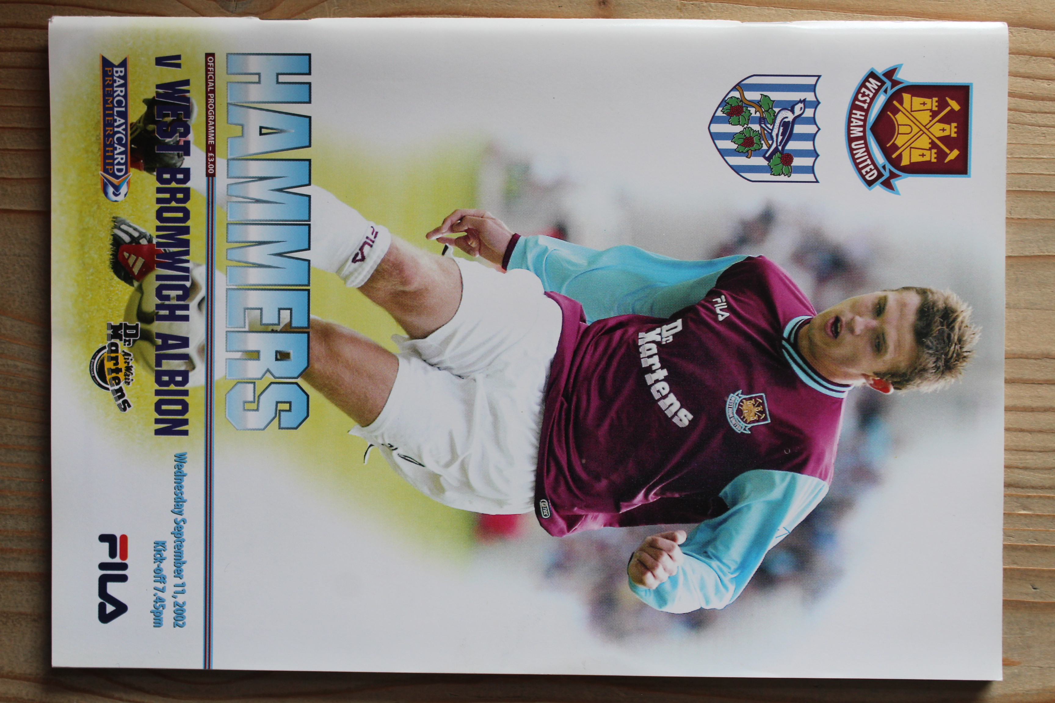 West Ham United FC v West Bromwich Albion FC 