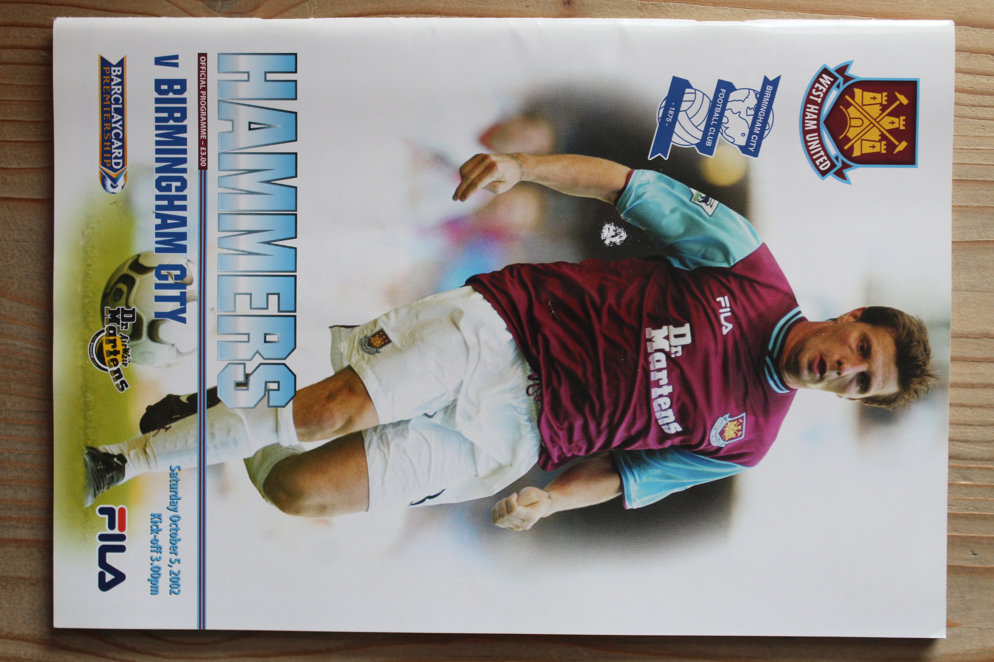 West Ham United FC v Birmingham City FC