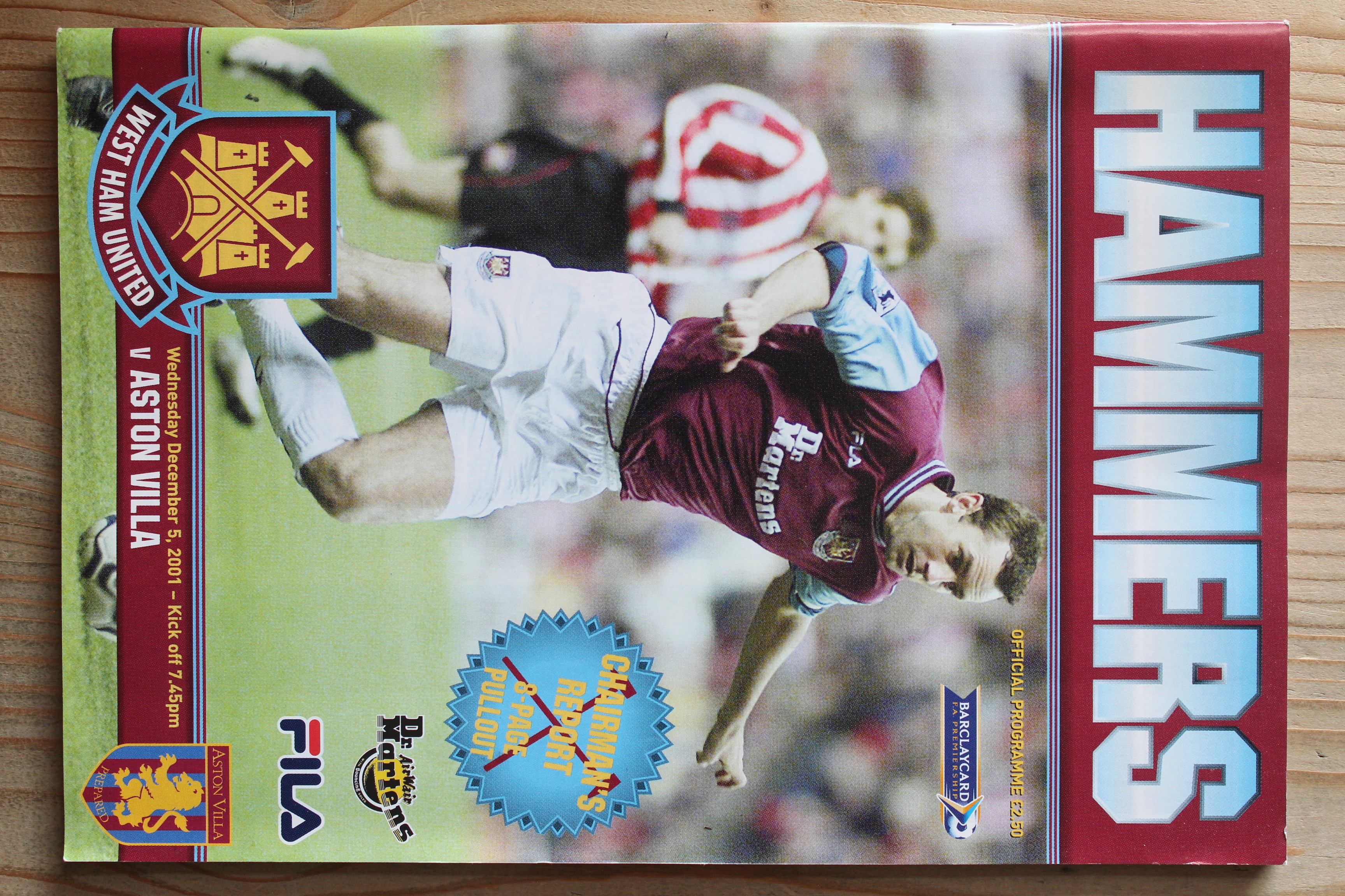 West Ham United FC v Aston Villa FC