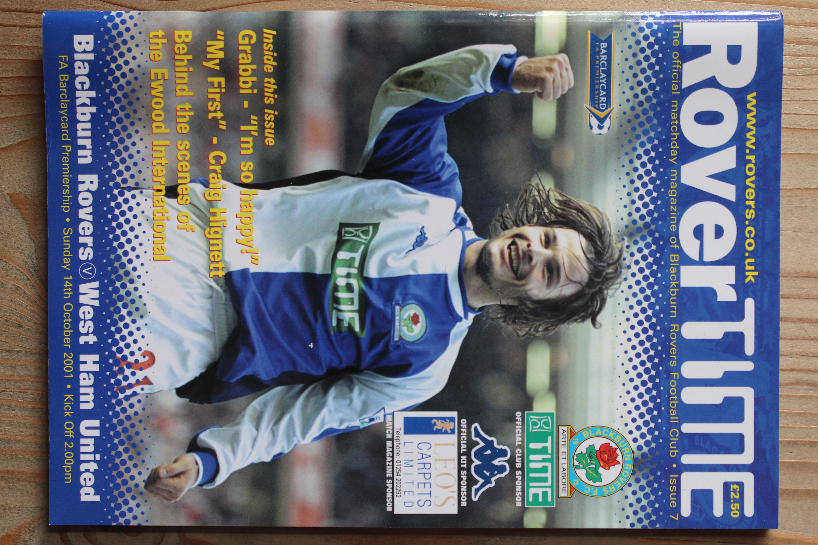 Blackburn Rovers FC v West Ham United FC