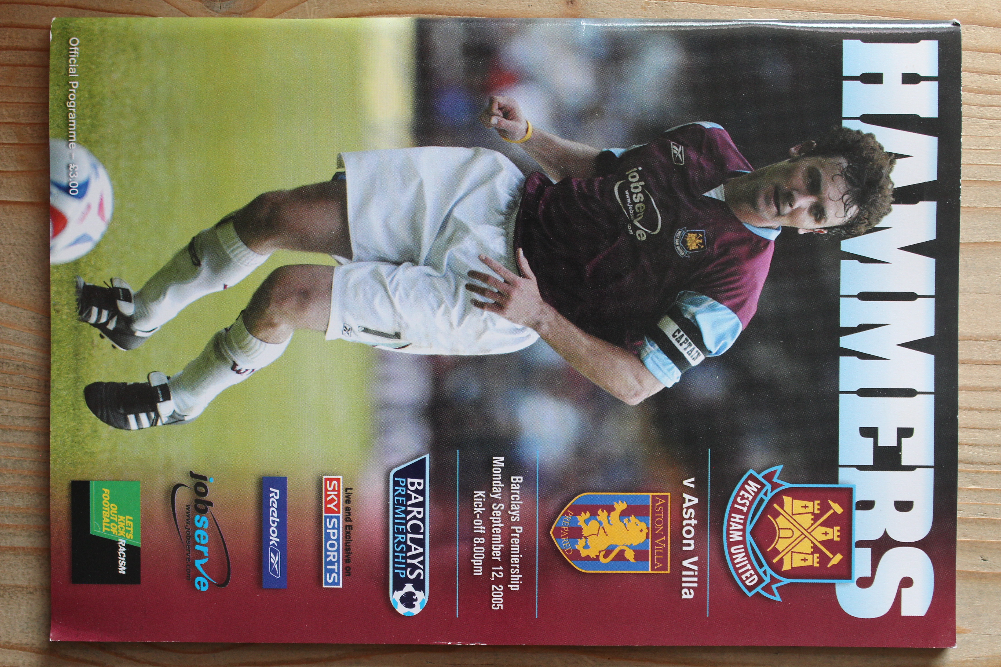 West Ham United FC v Aston Villa FC