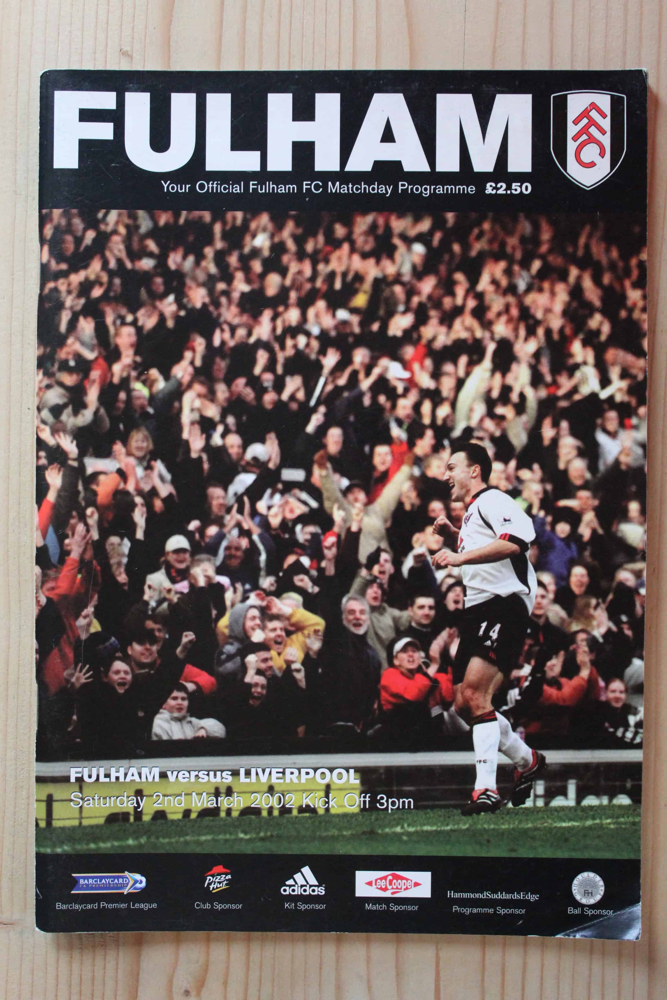 Fulham FC v Liverpool FC