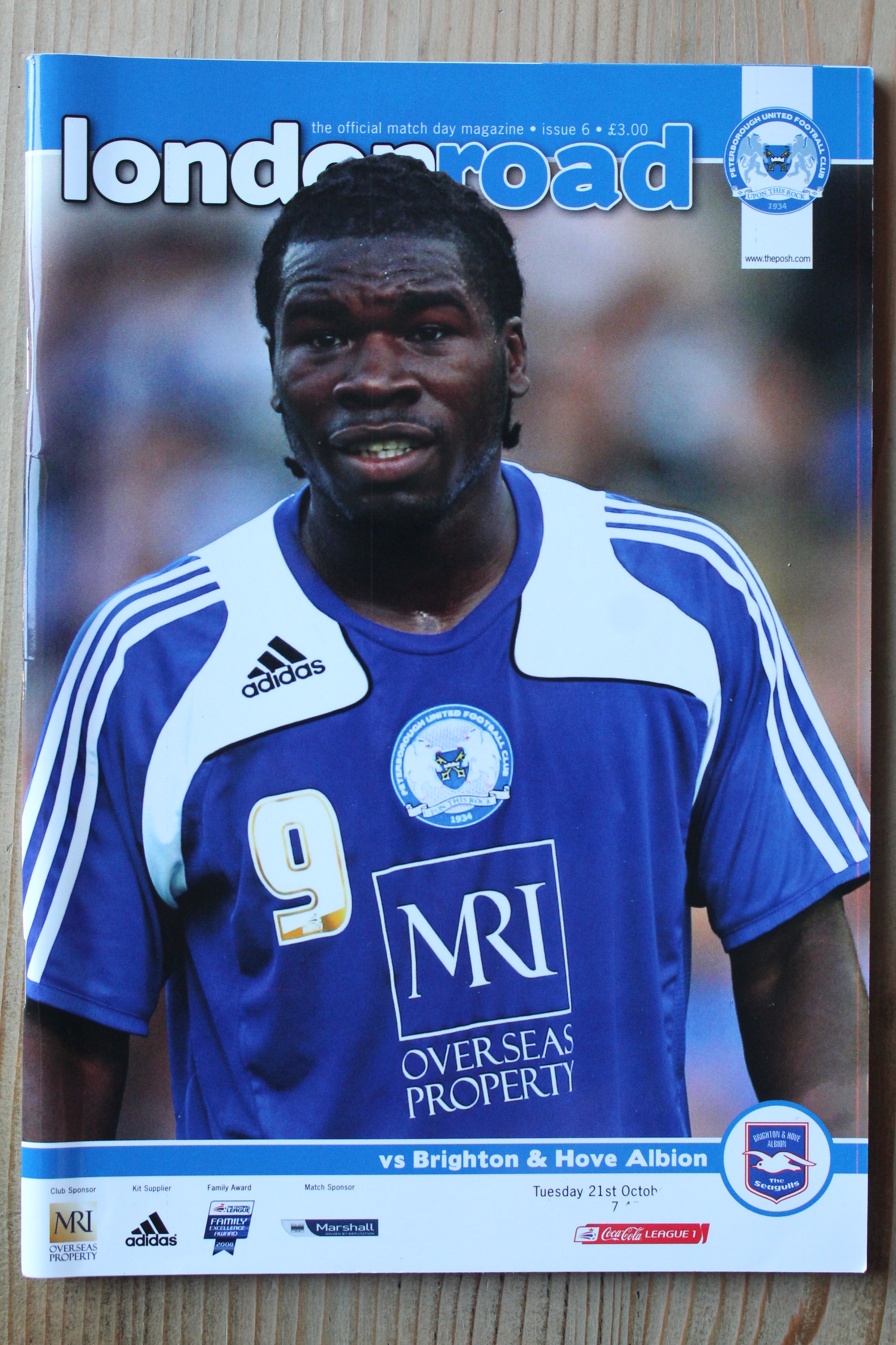 Peterborough United FC v Brighton & Hove Albion FC