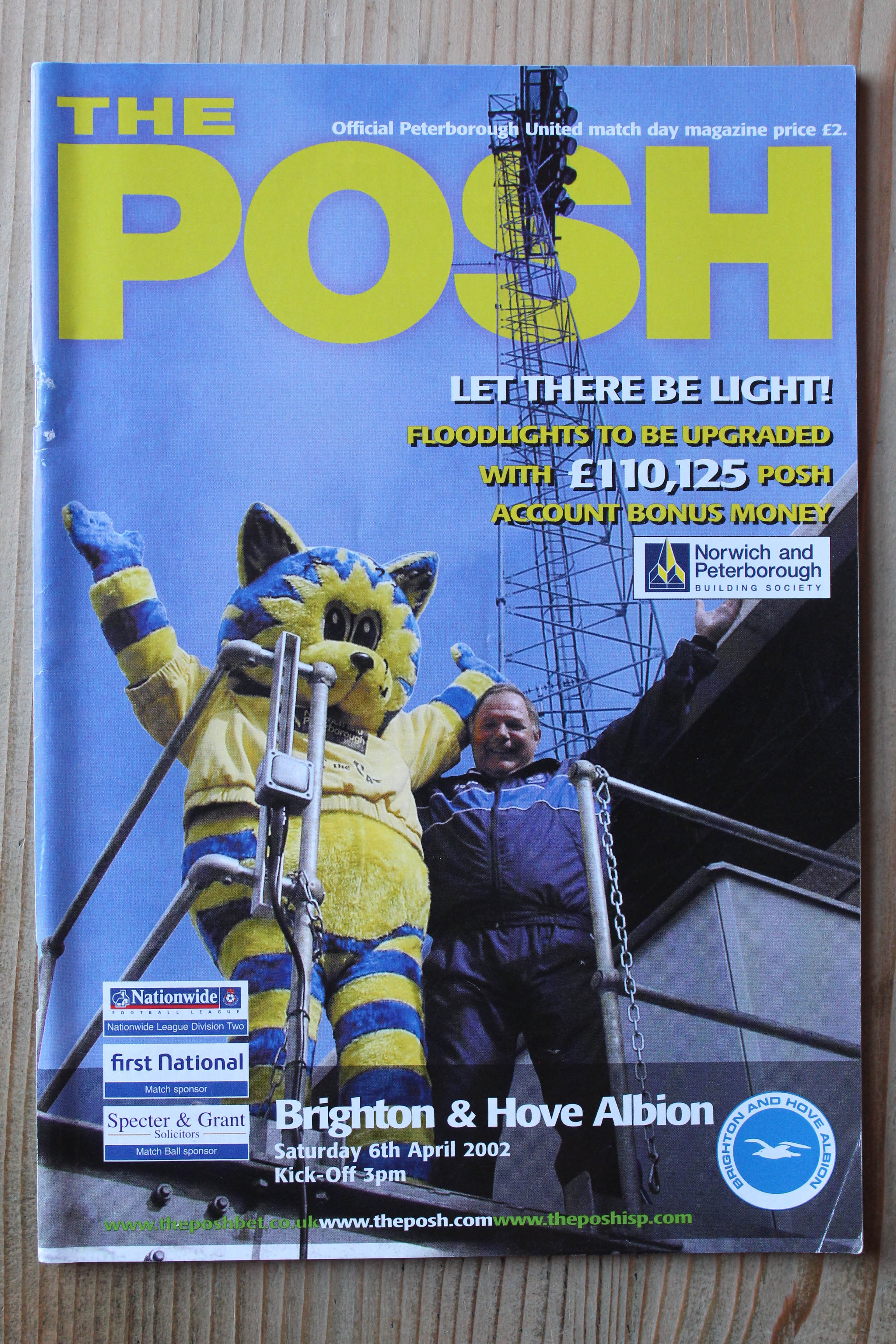 Peterborough United FC v Brighton & Hove Albion FC