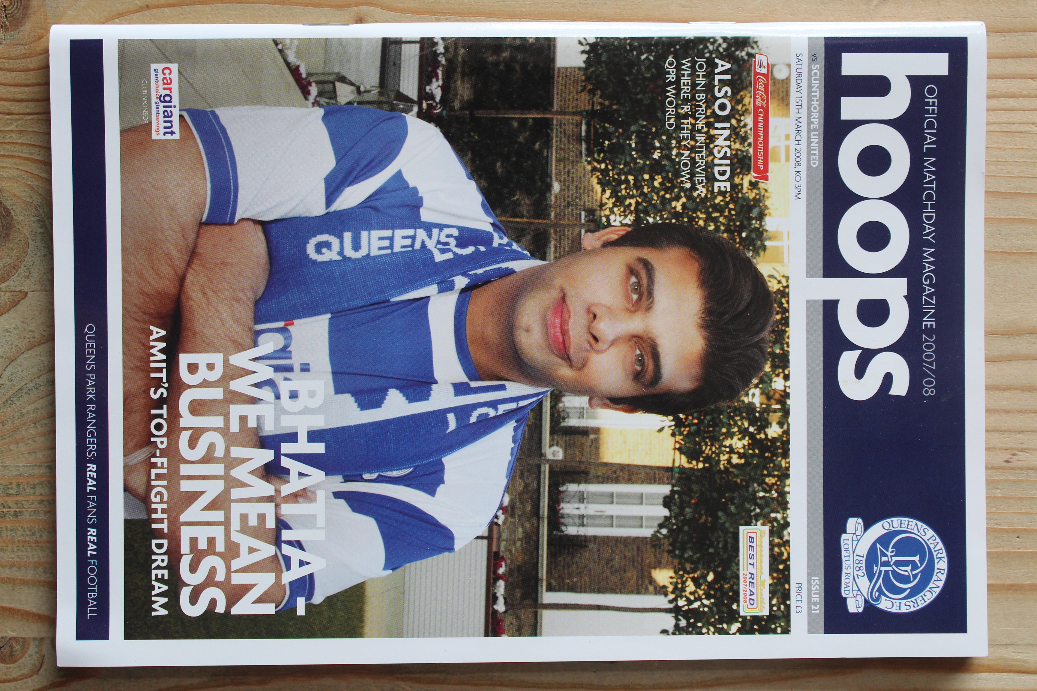 Queens Park Rangers FC v Scunthorpe United FC