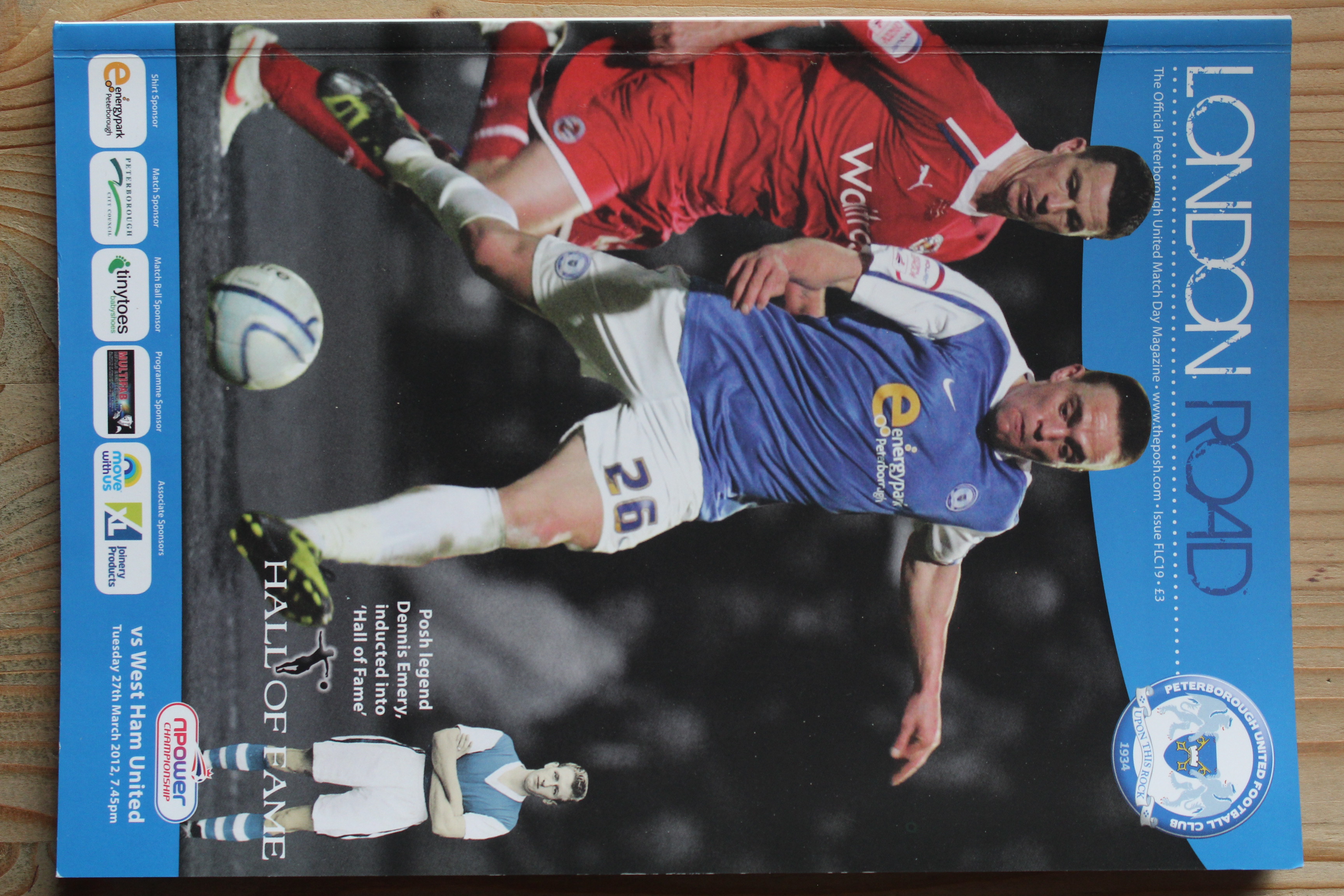 Peterborough United FC v West Ham United FC