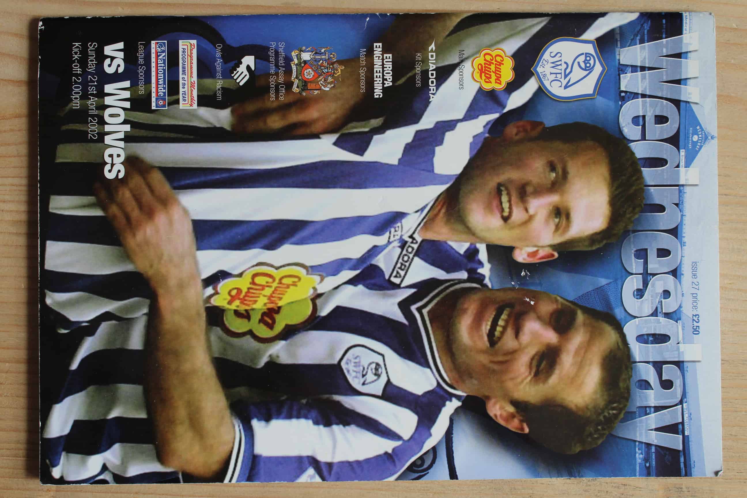 Wolverhampton Wanderers (Wolves) Football Programmes for Sale Match
