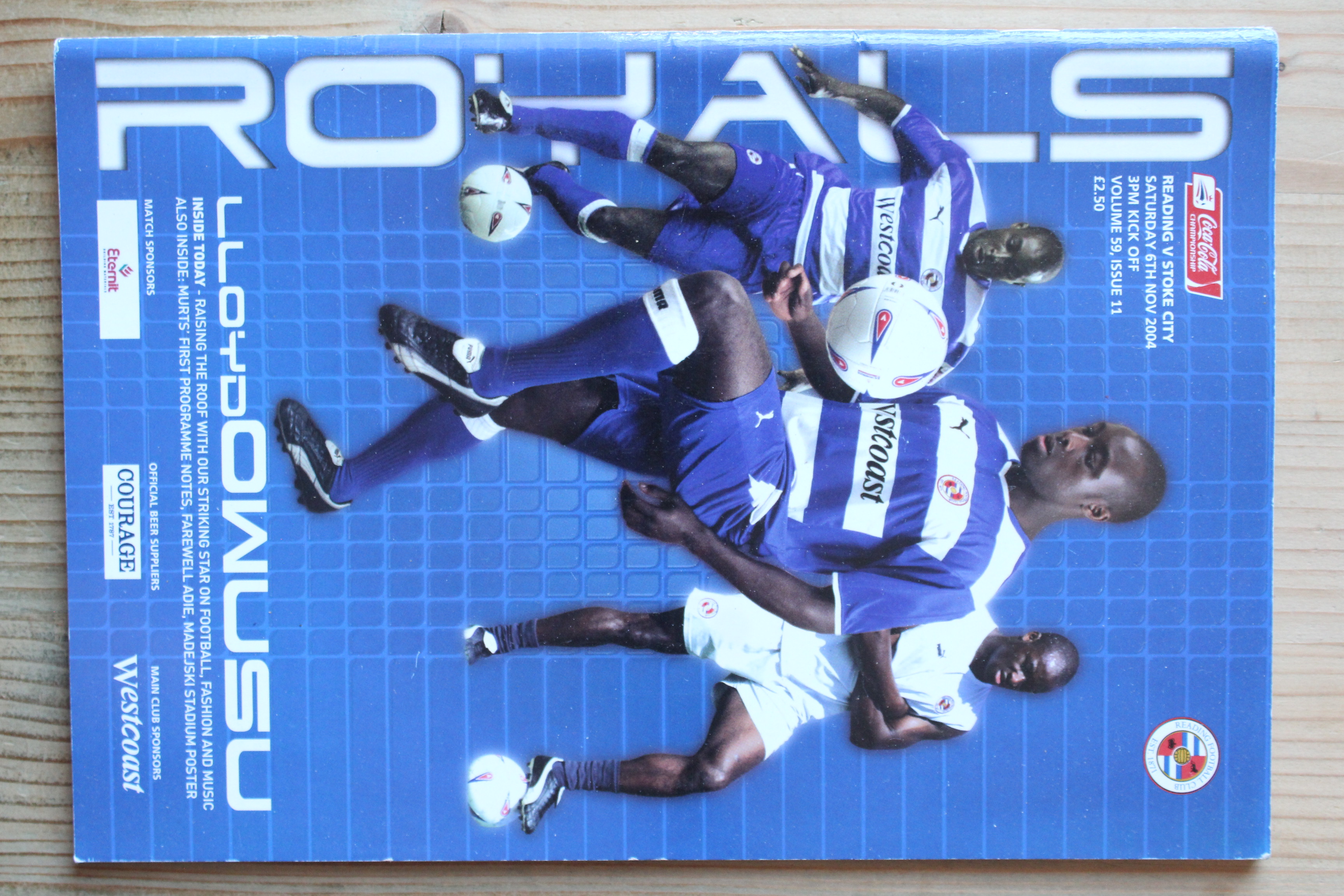 Reading FC v Stoke City FC