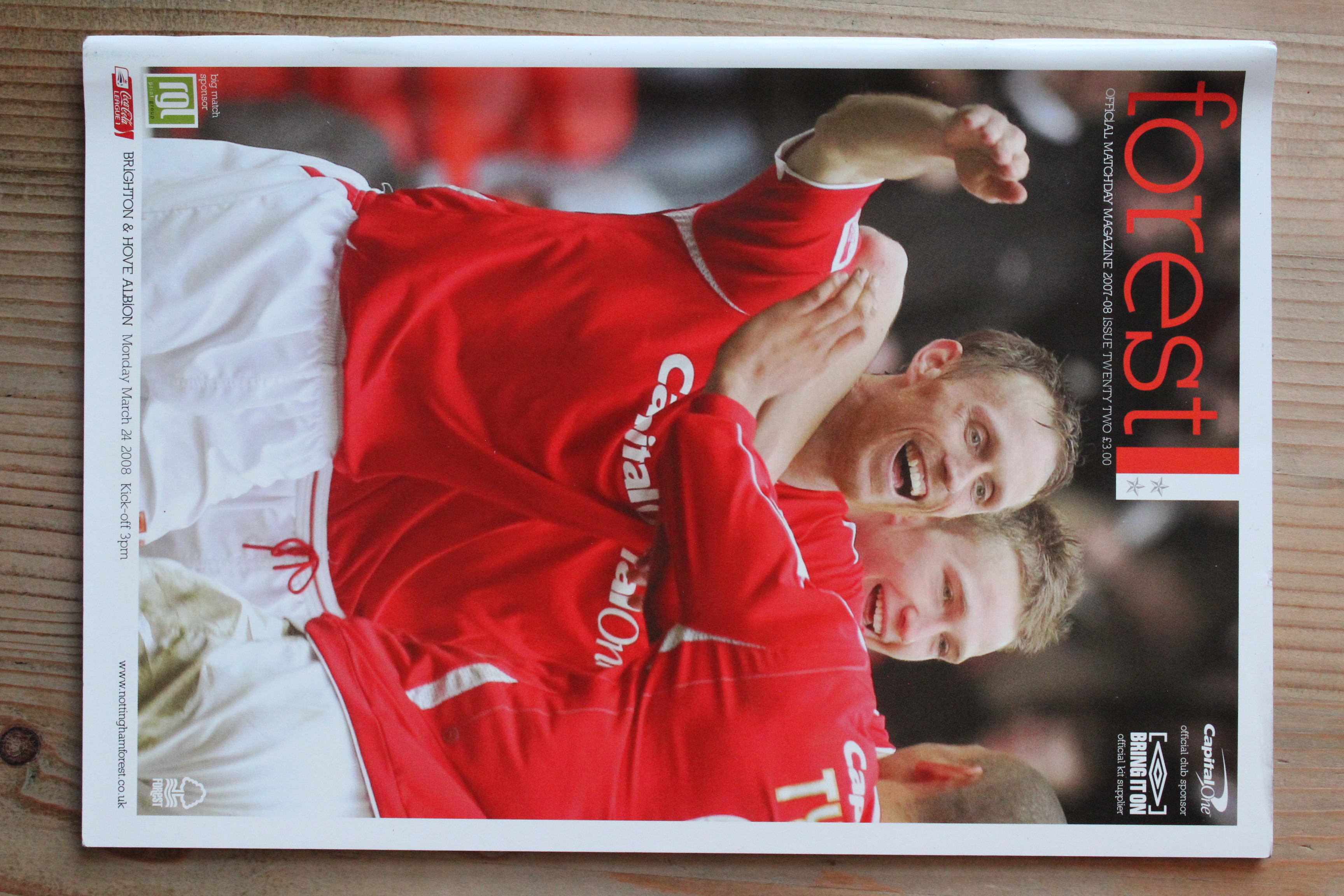 Nottingham Forest FC v Brighton & Hove Albion FC