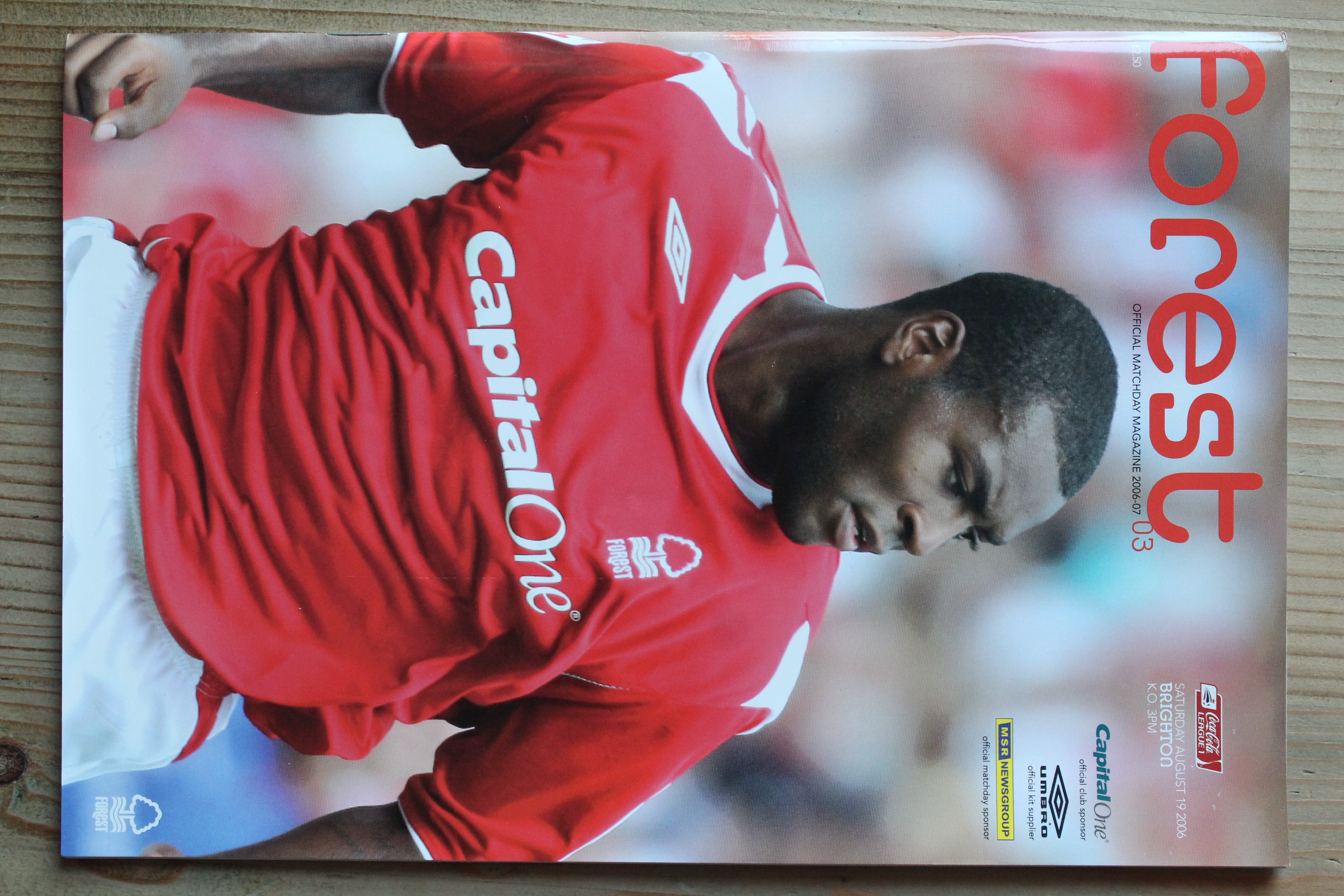Nottingham Forest FC v Brighton & Hove Albion FC