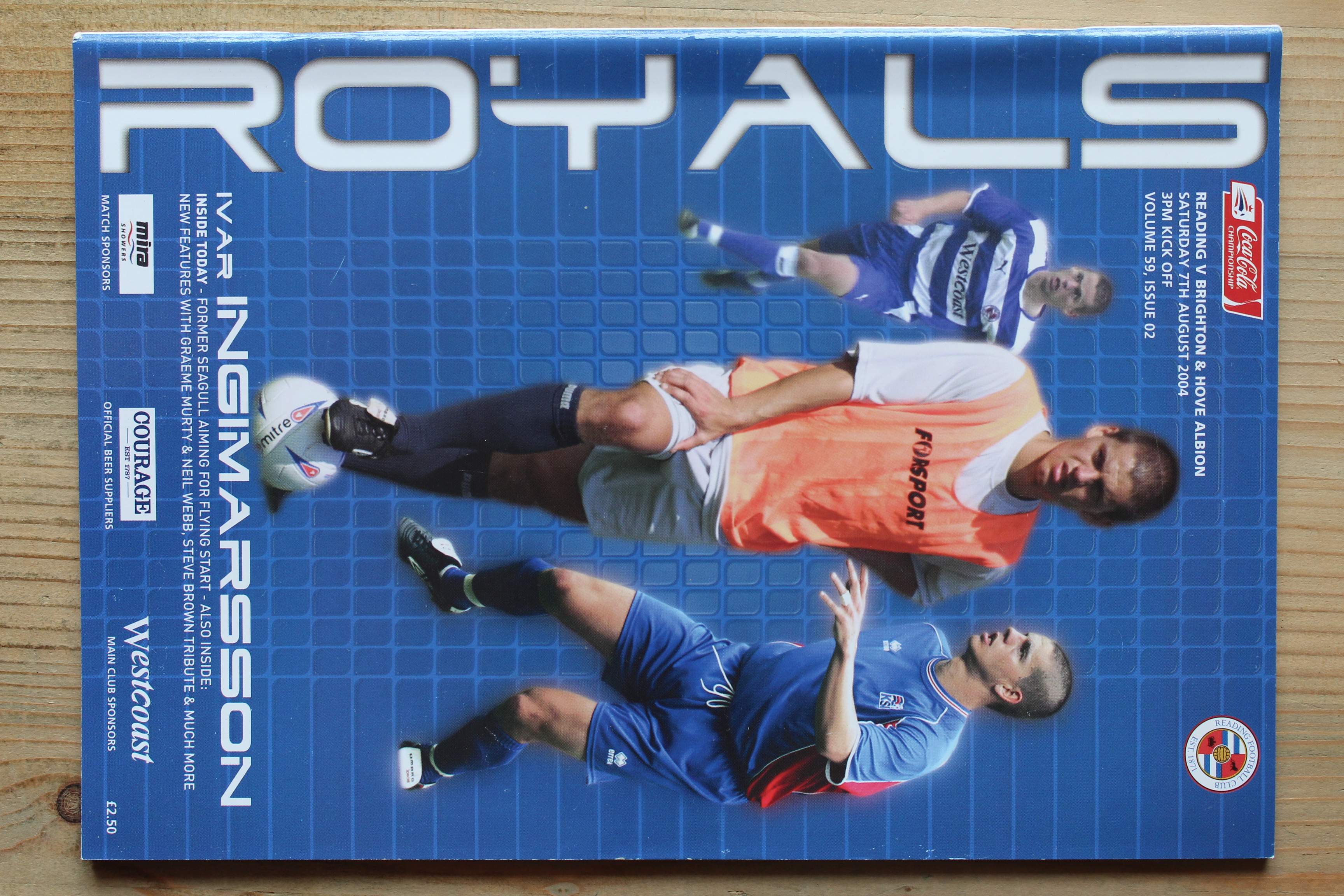 Reading FC v Brighton & Hove Albion FC