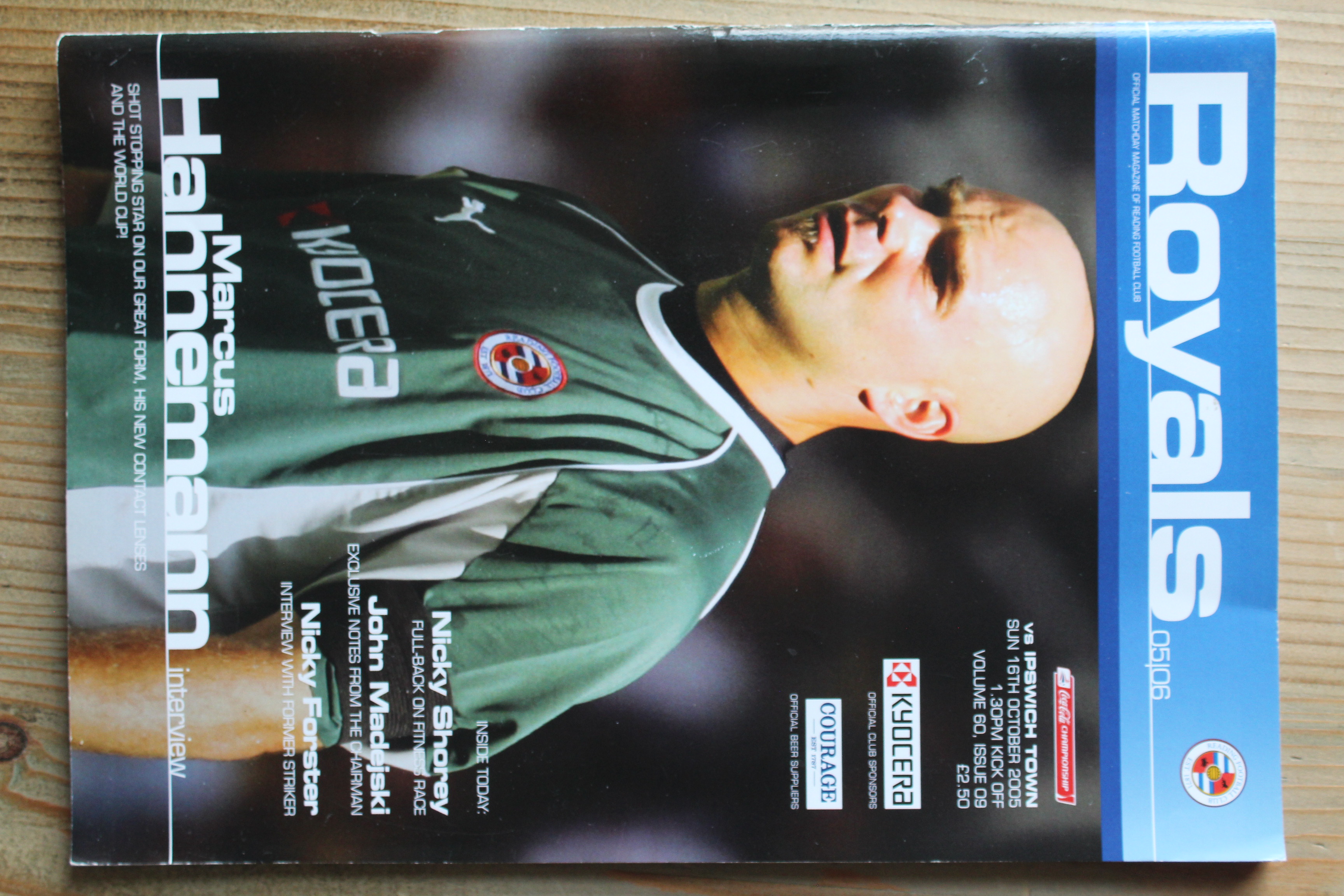 Reading FC v Ipswich Town FC