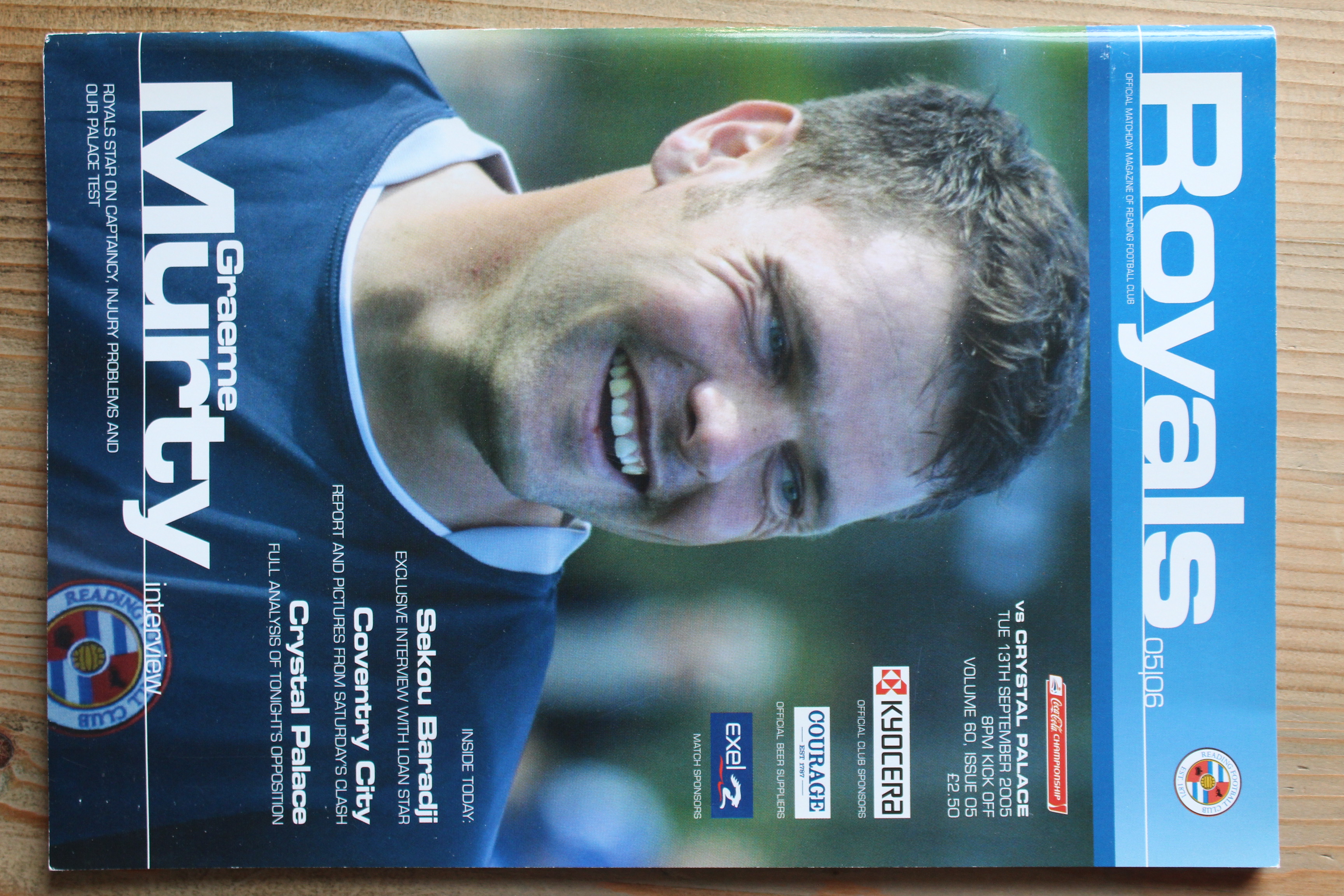 Reading FC v Crystal Palace FC