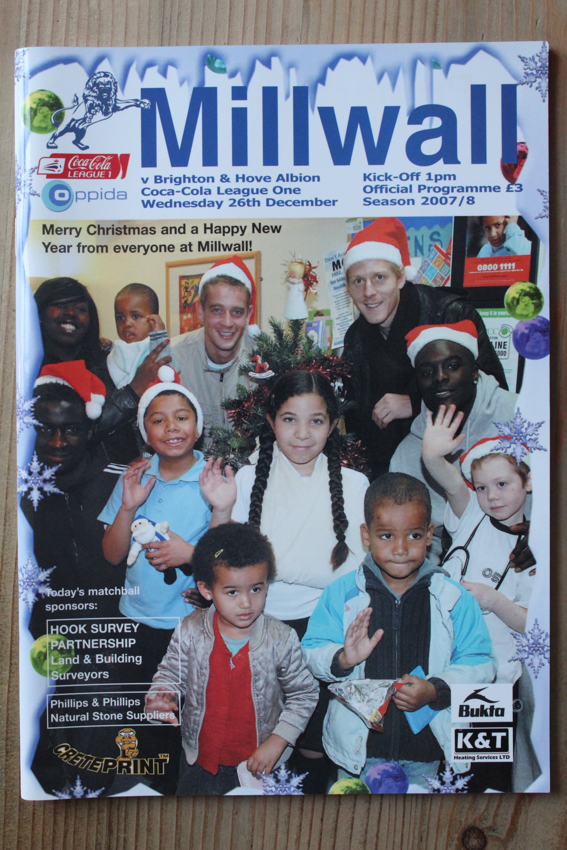 Millwall FC v Brighton & Hove Albion FC