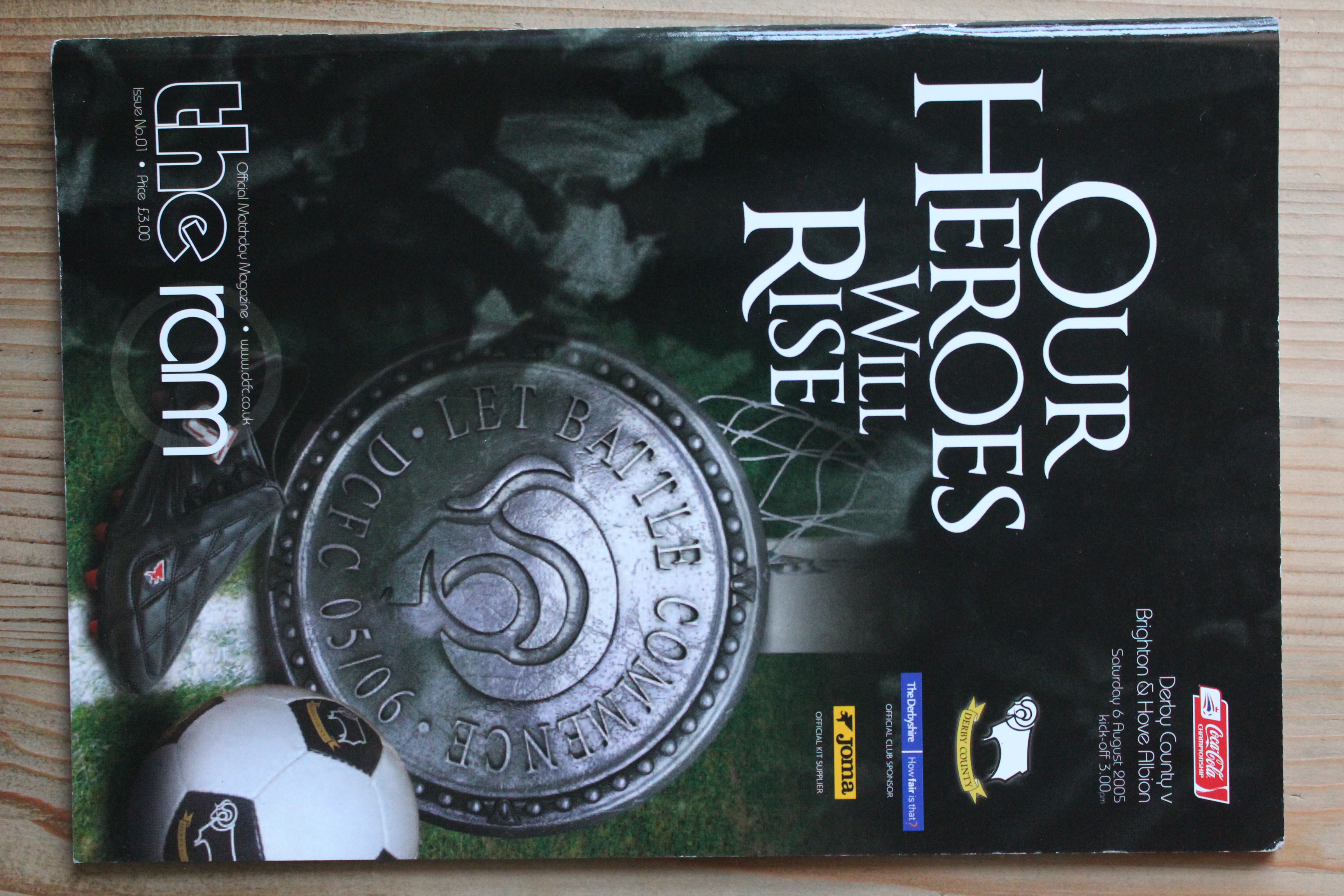 Derby County FC v Brighton & Hove Albion FC