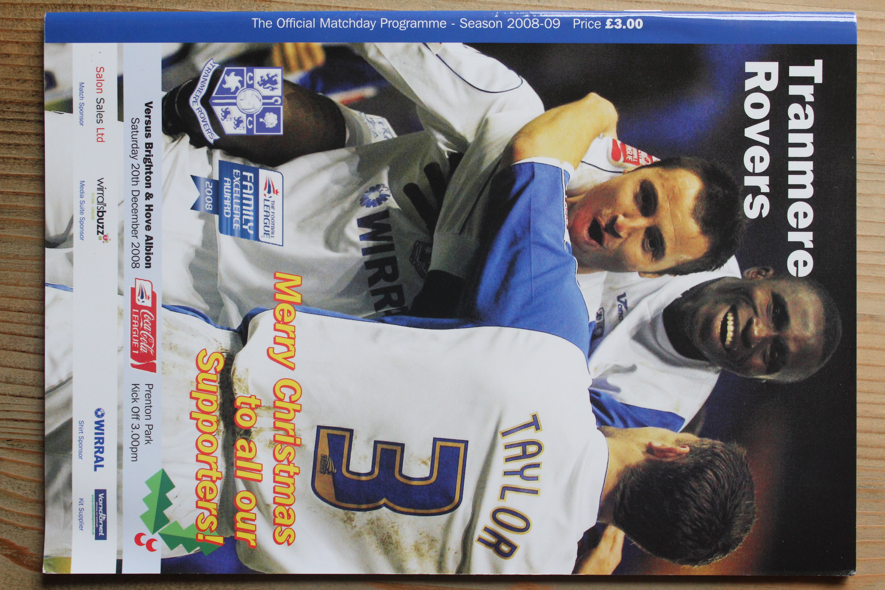 Tranmere Rovers FC v Brighton & Hove Albion FC