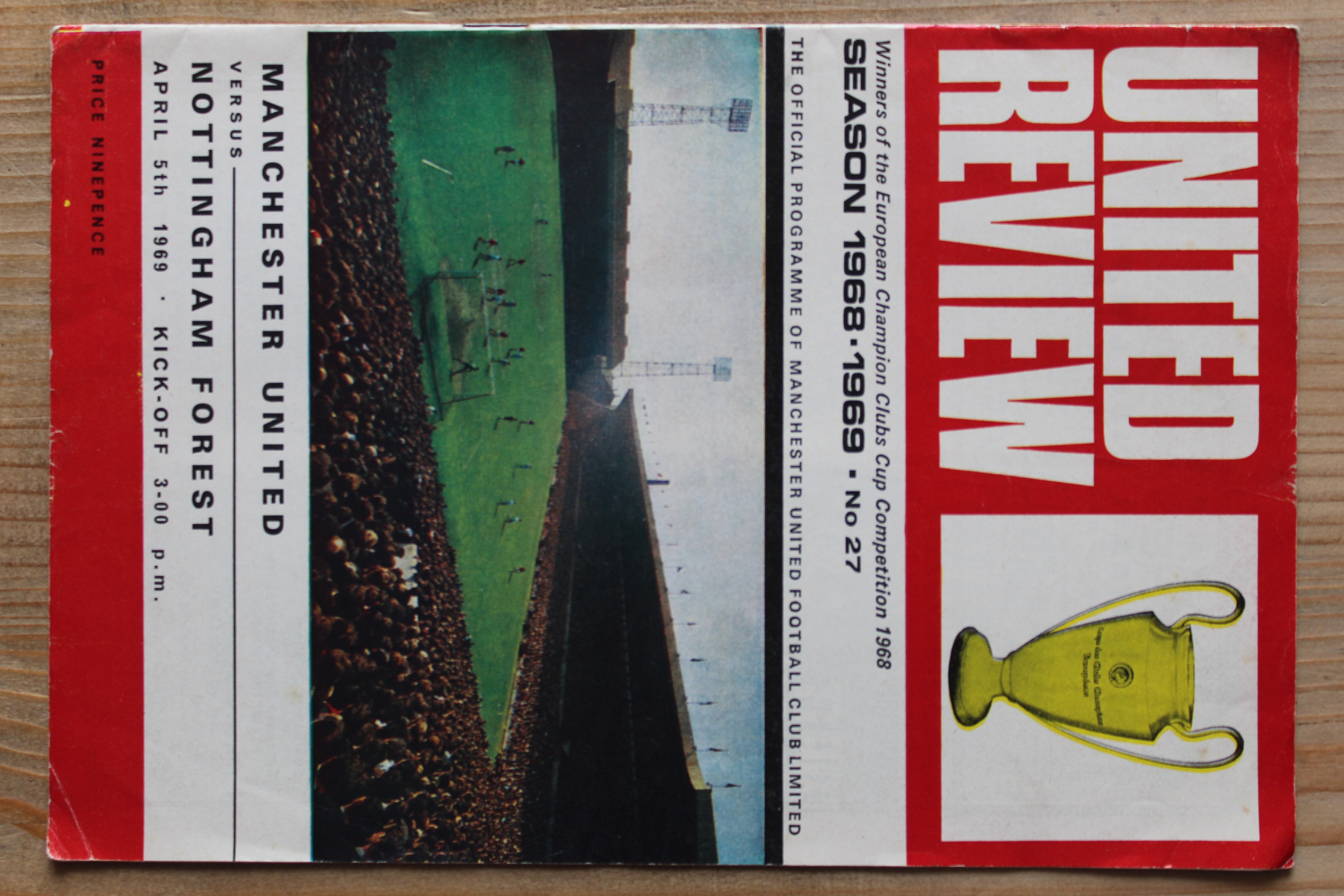 Manchester United FC v Nottingham Forest FC