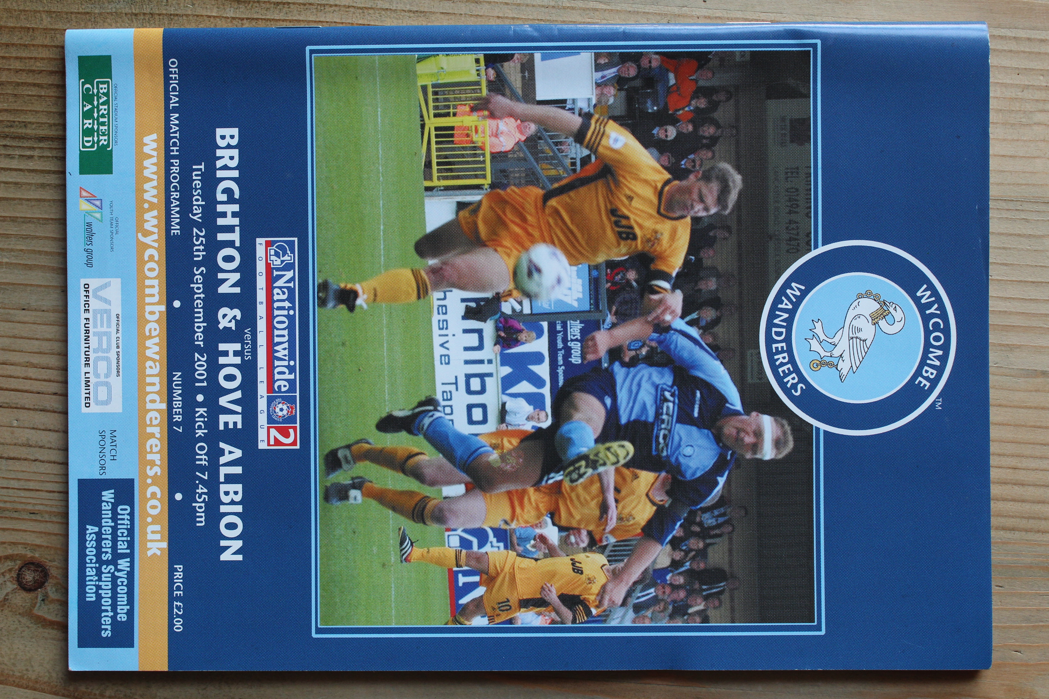 Wycombe Wanderers FC v Brighton & Hove Albion FC