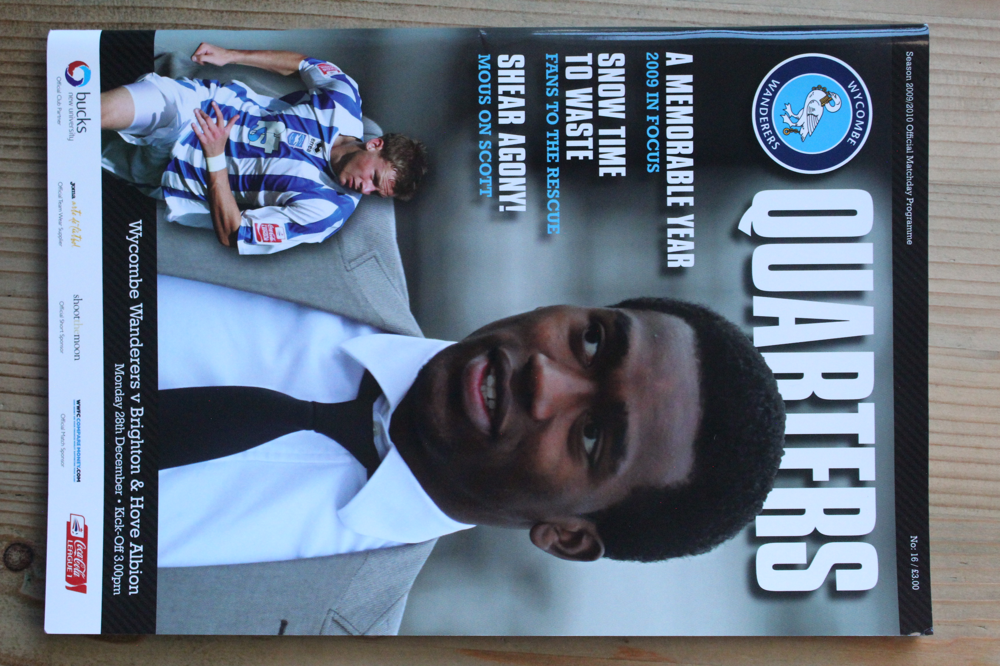 Wycombe Wanderers FC v Brighton & Hove Albion FC