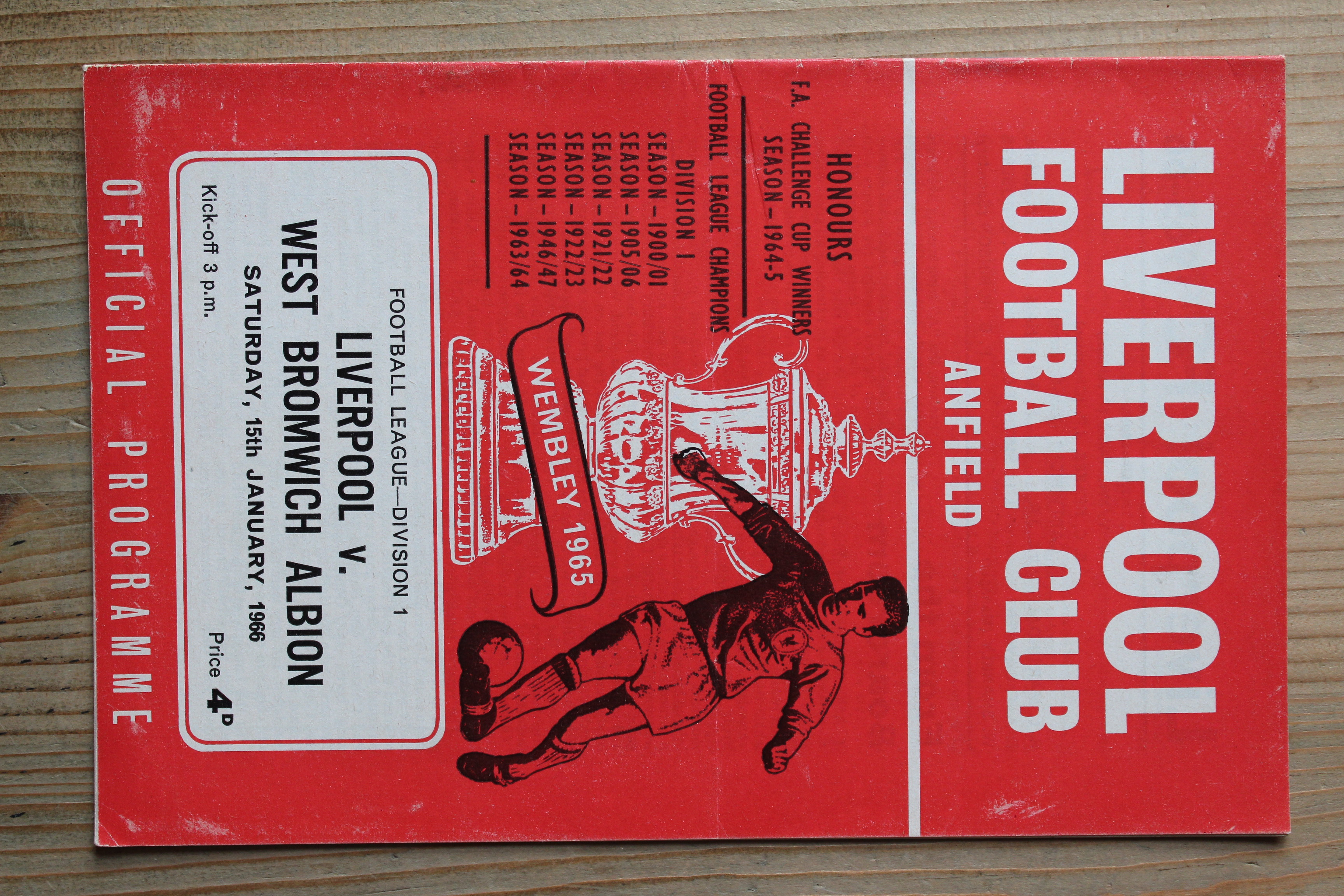 Liverpool FC v West Bromwich Albion FC 
