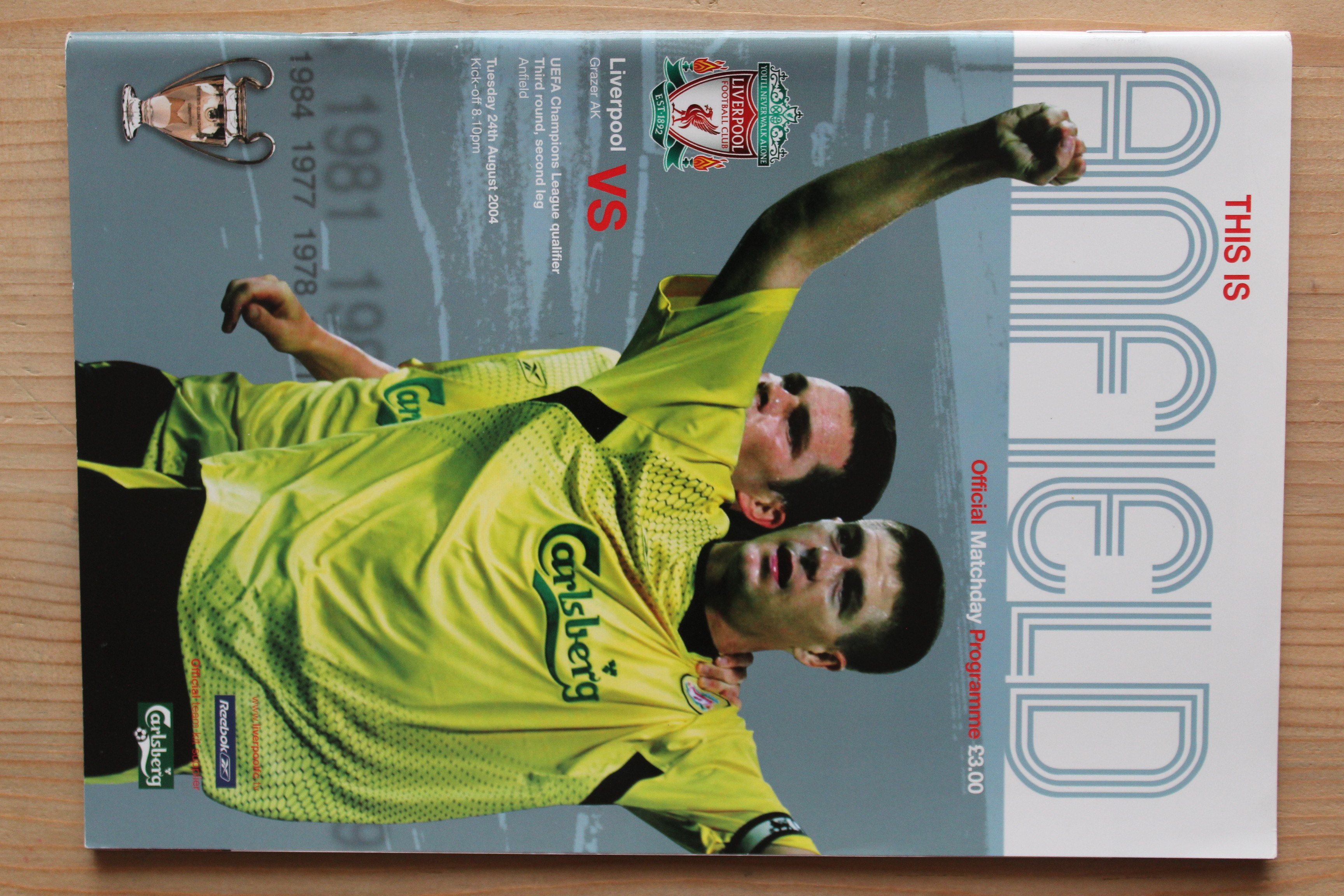 Liverpool FC v Grazer AK