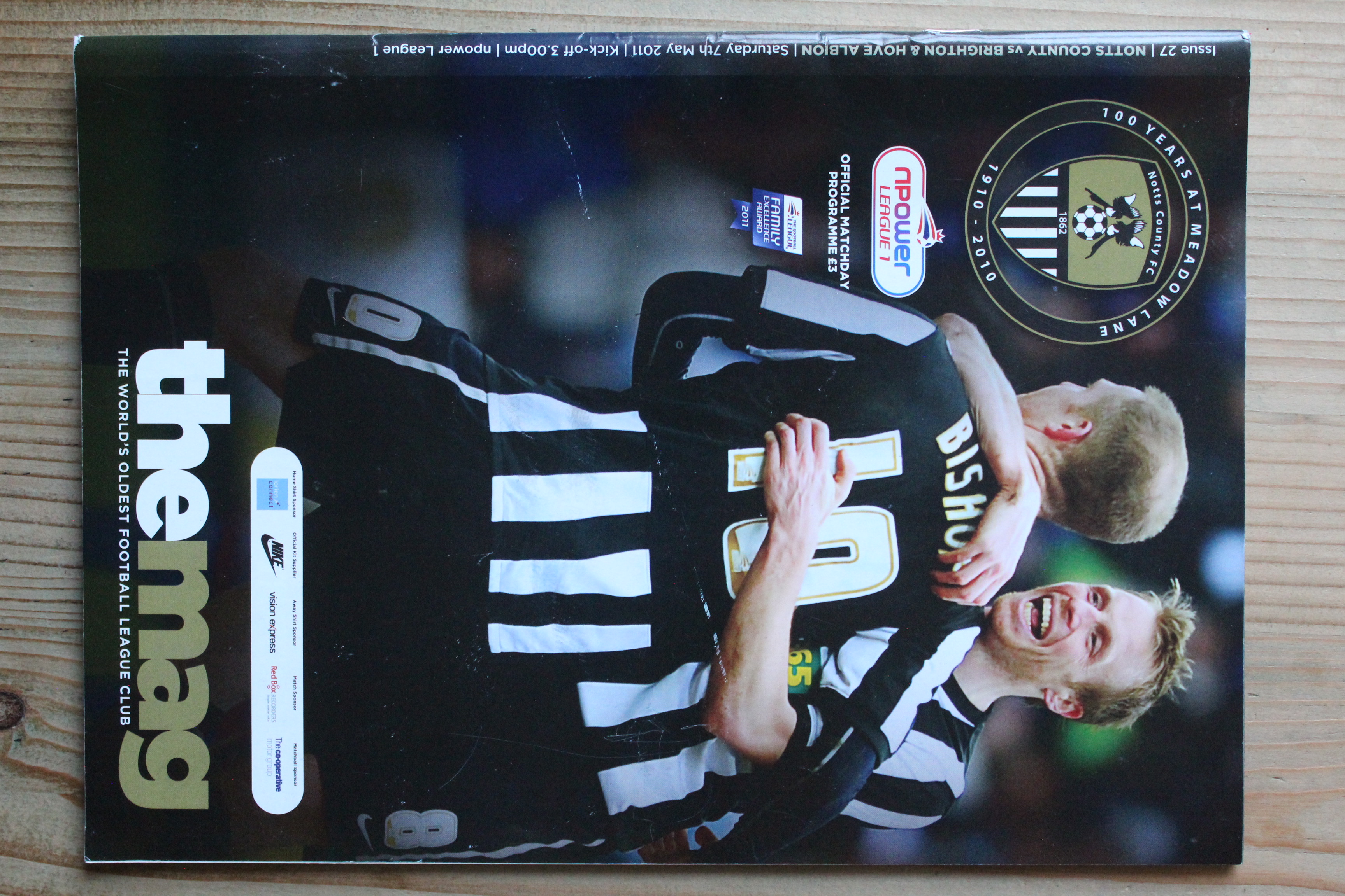 Notts County FC v Brighton & Hove Albion FC