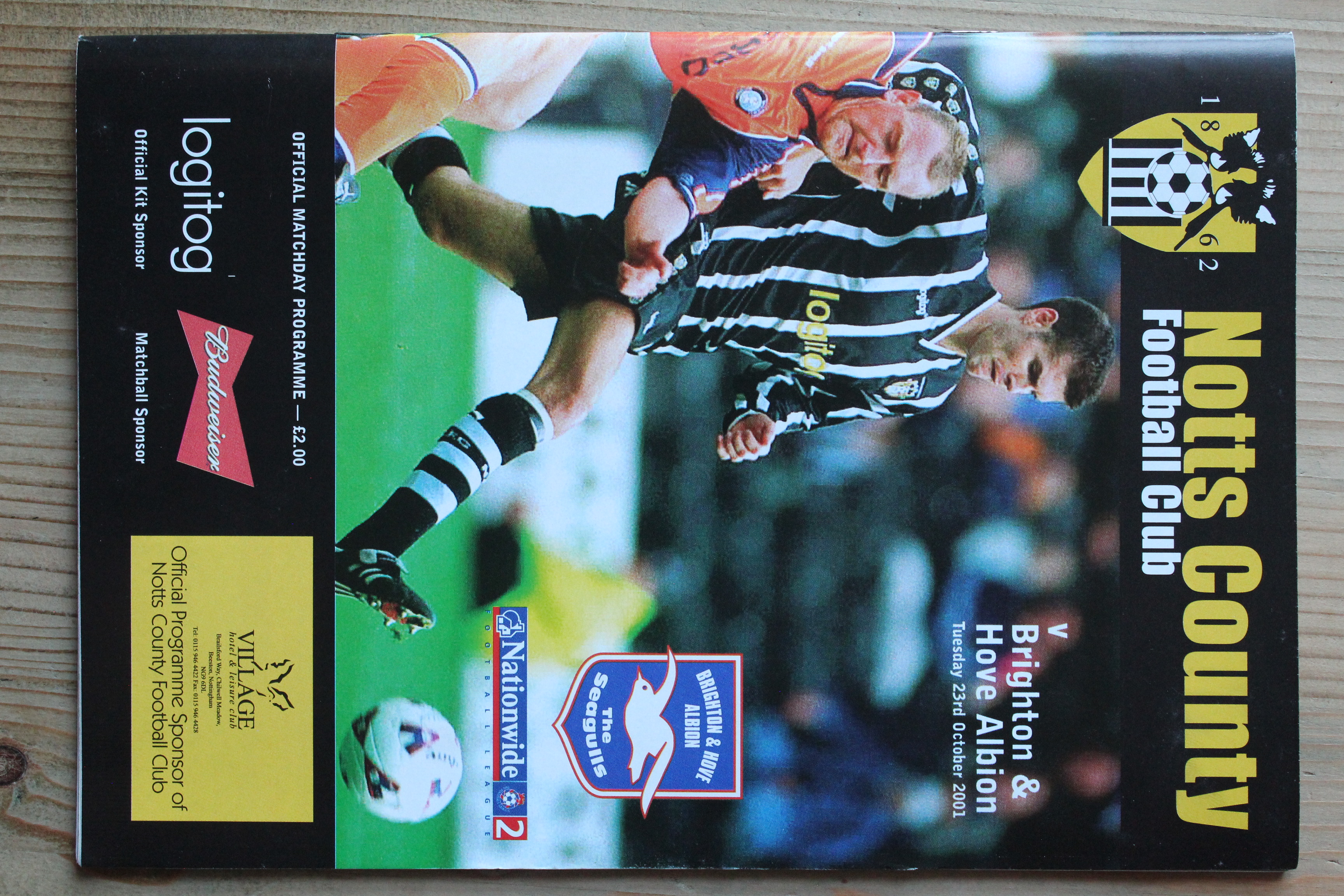 Notts County FC v Brighton & Hove Albion FC
