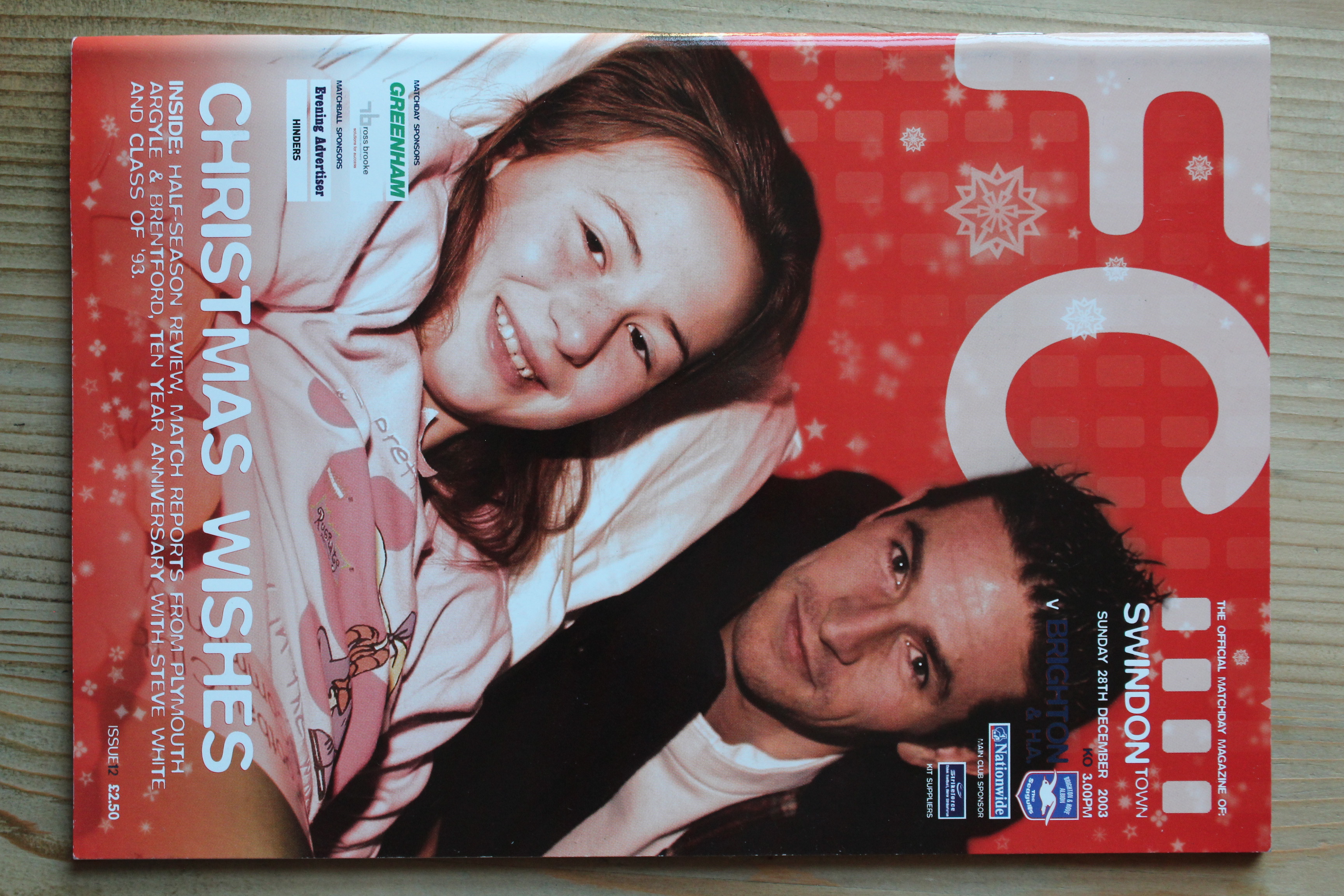 Swindon Town FC v Brighton & Hove Albion FC