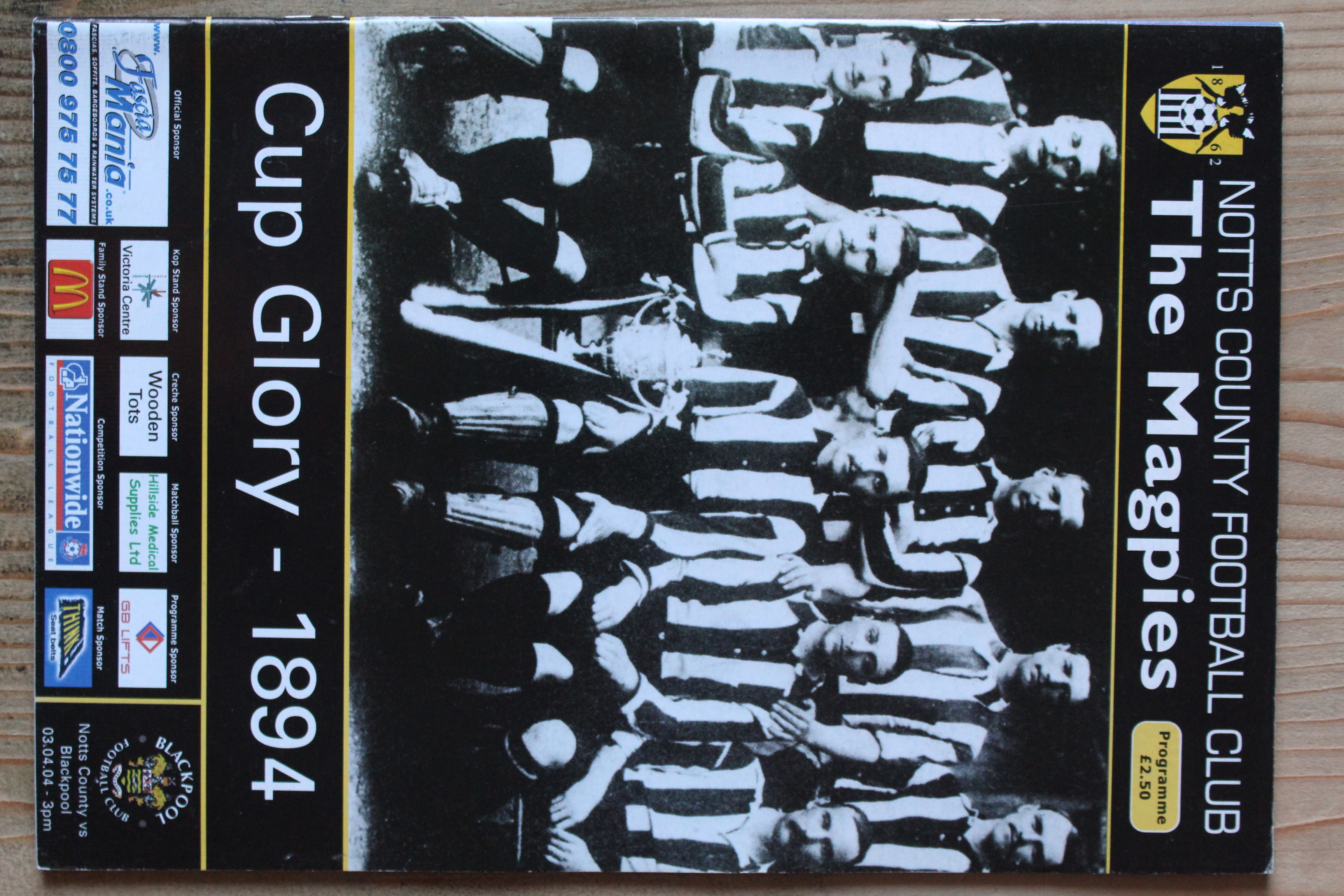 Notts County FC v Blackpool FC