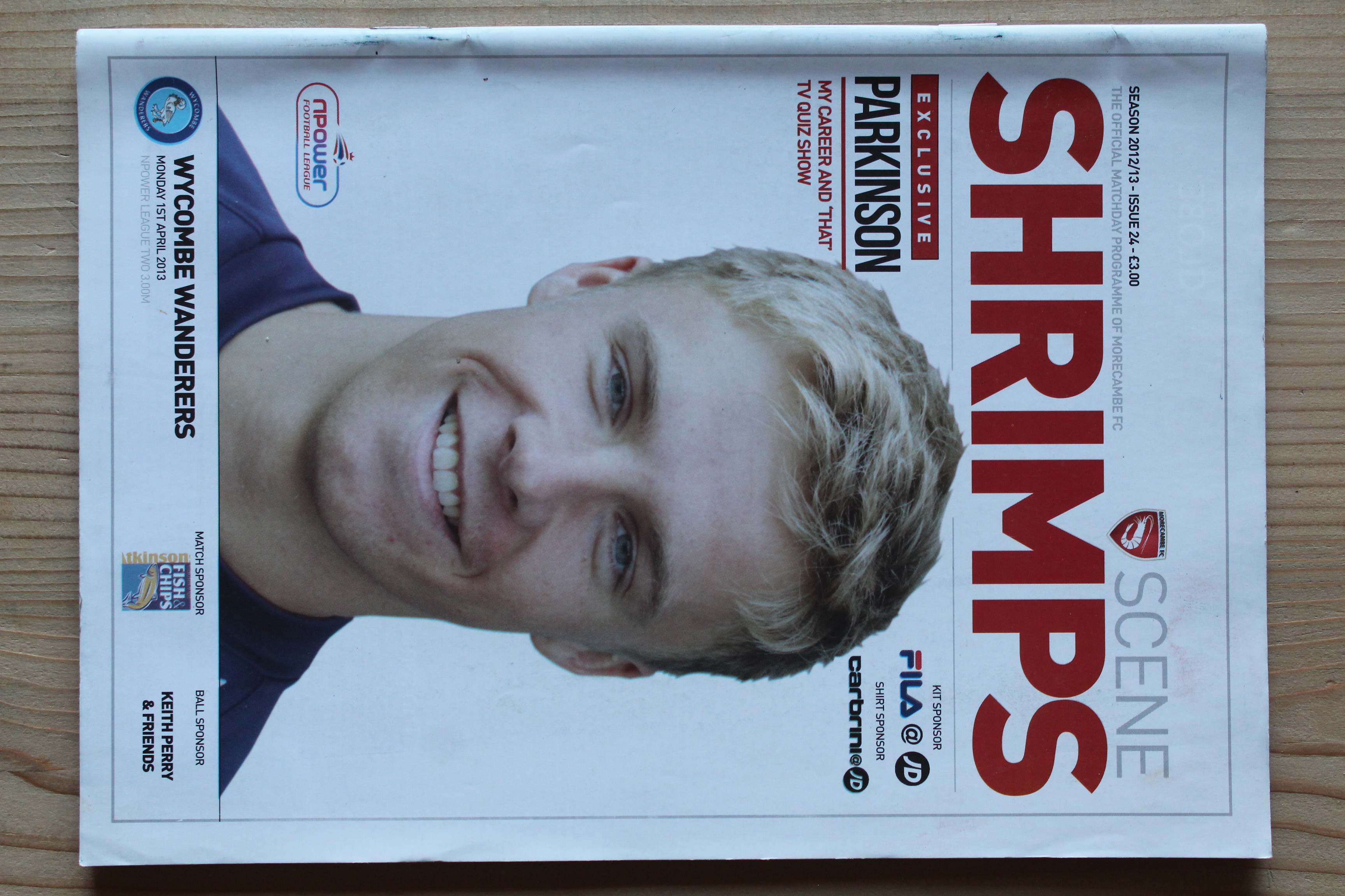 Morecambe FC v Wycombe Wanderers FC