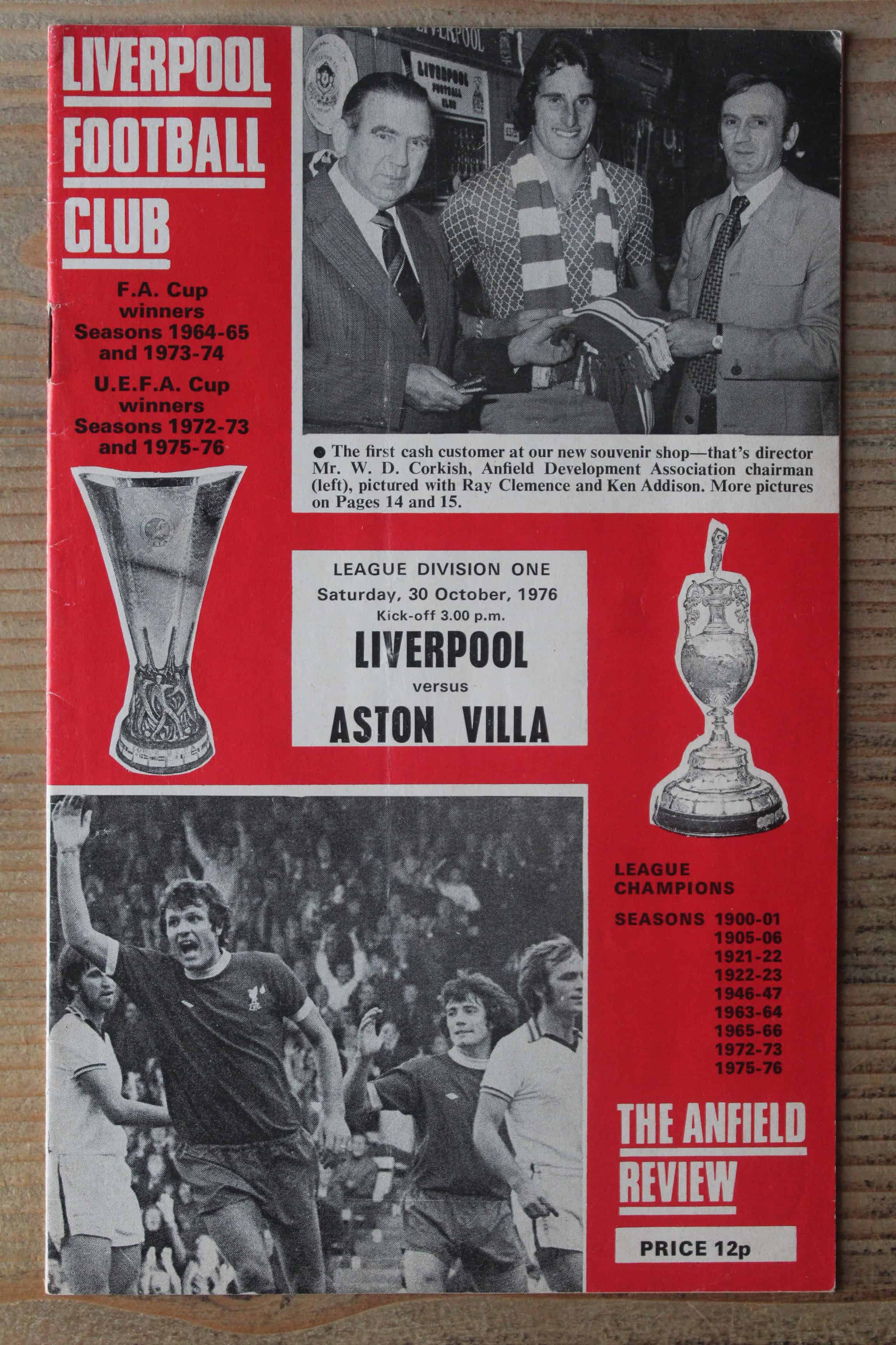 Liverpool FC v Aston Villa FC