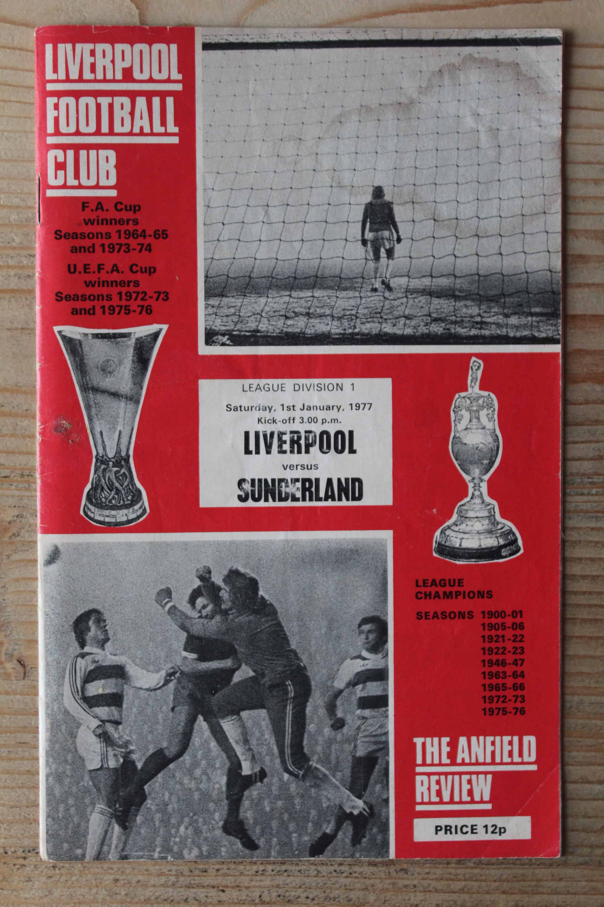 Liverpool FC v Sunderland FC