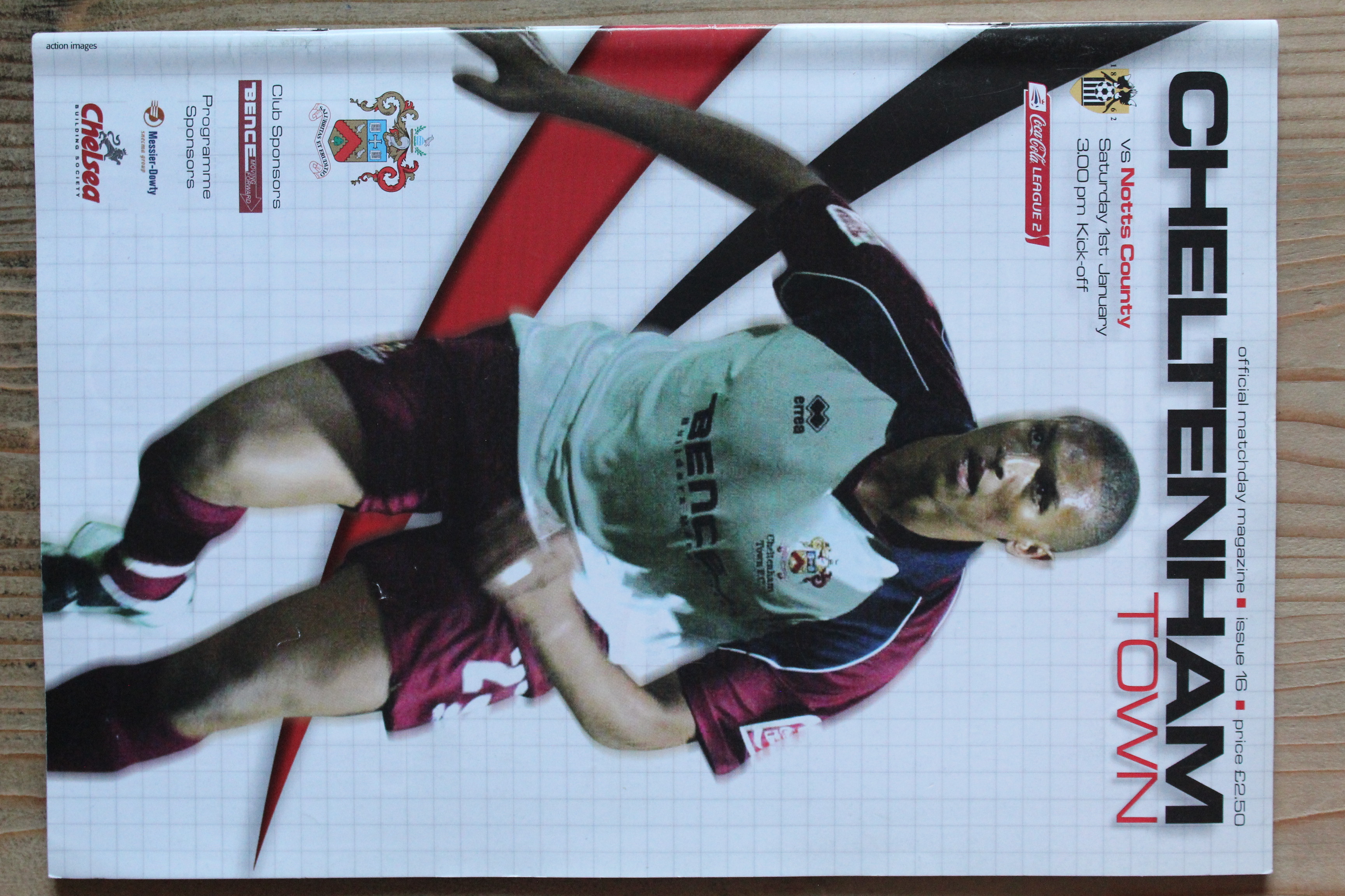 Cheltenham Town FC v Notts County FC