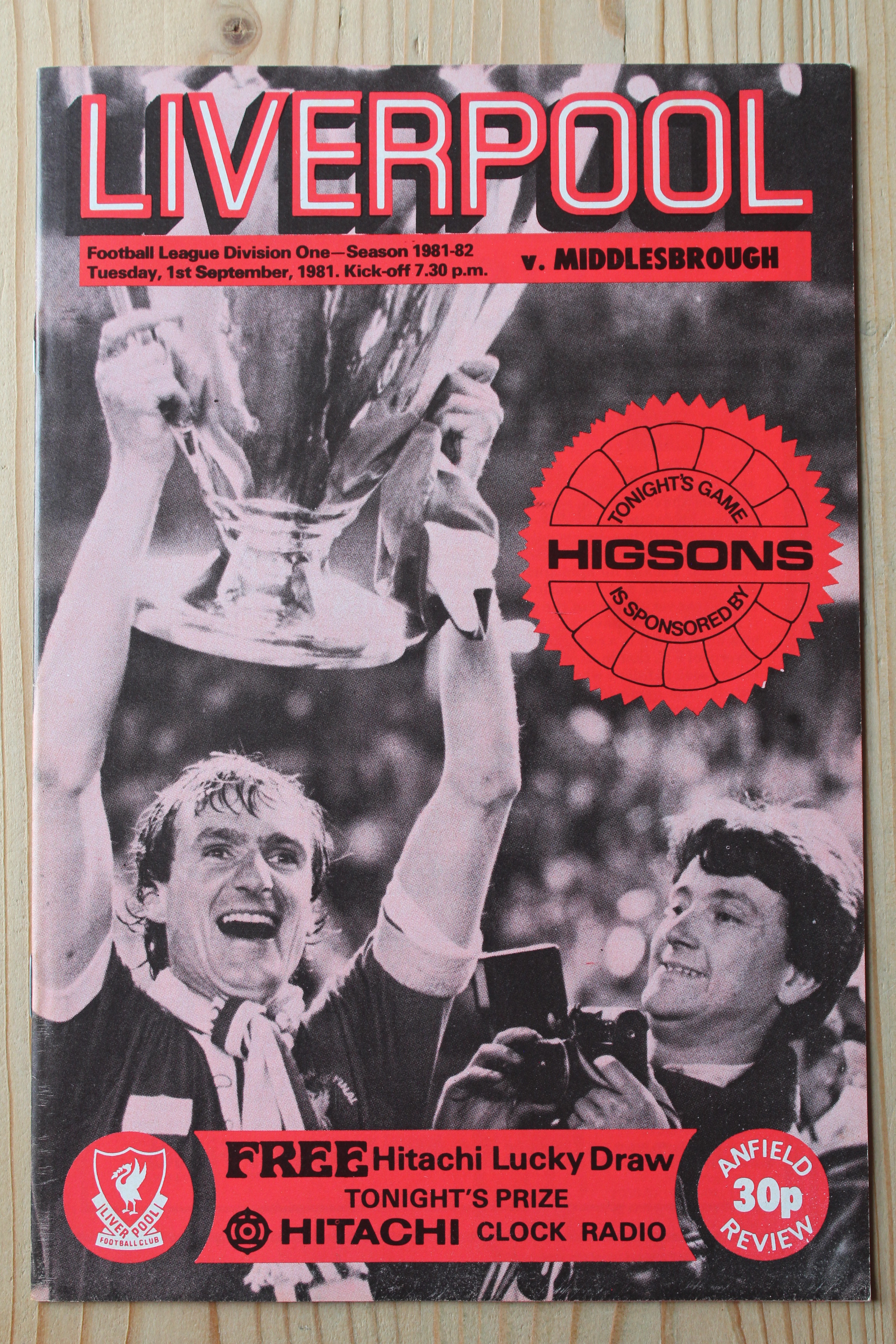 Liverpool FC v Middlesbrough FC