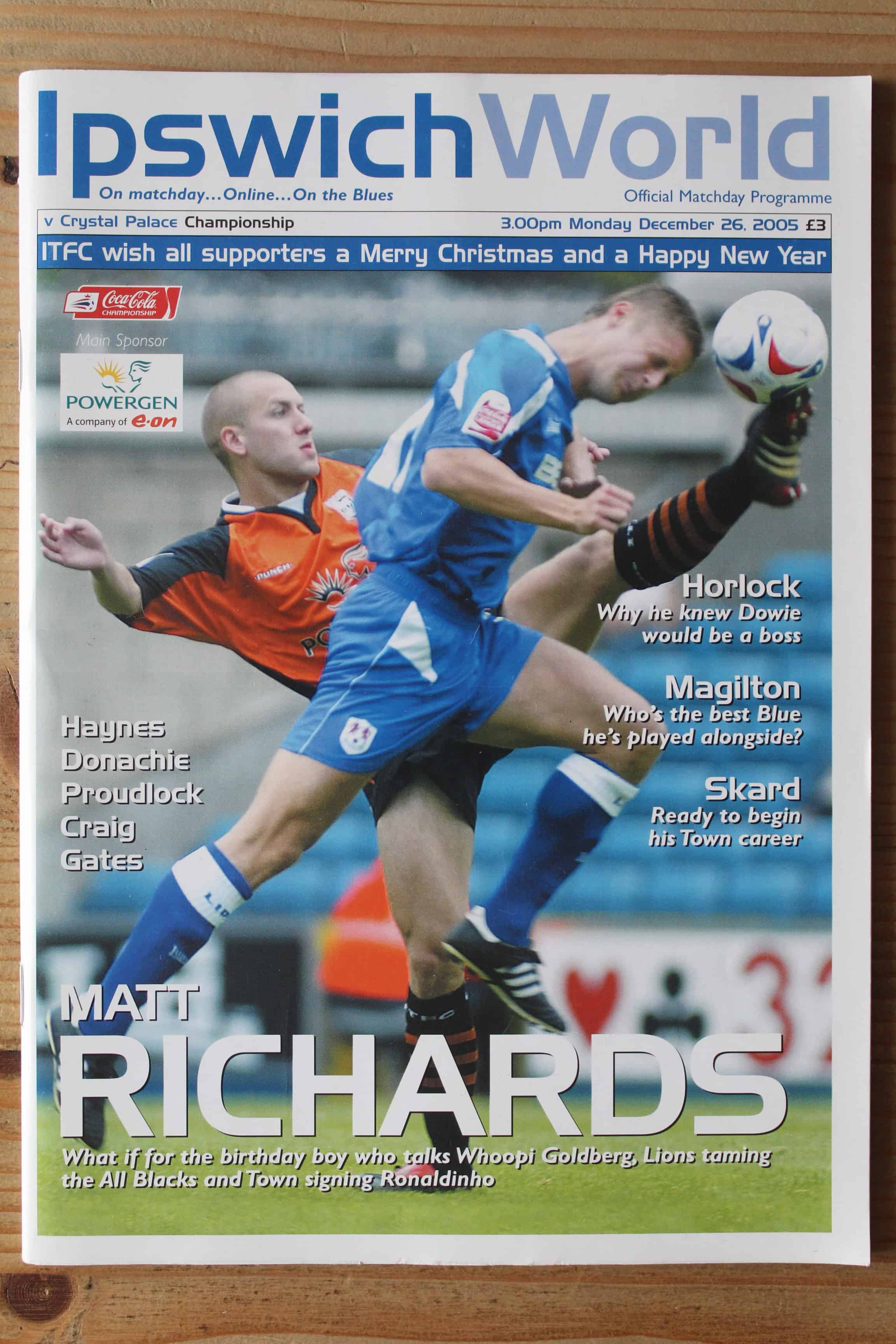 Ipswich Town FC v Crystal Palace FC