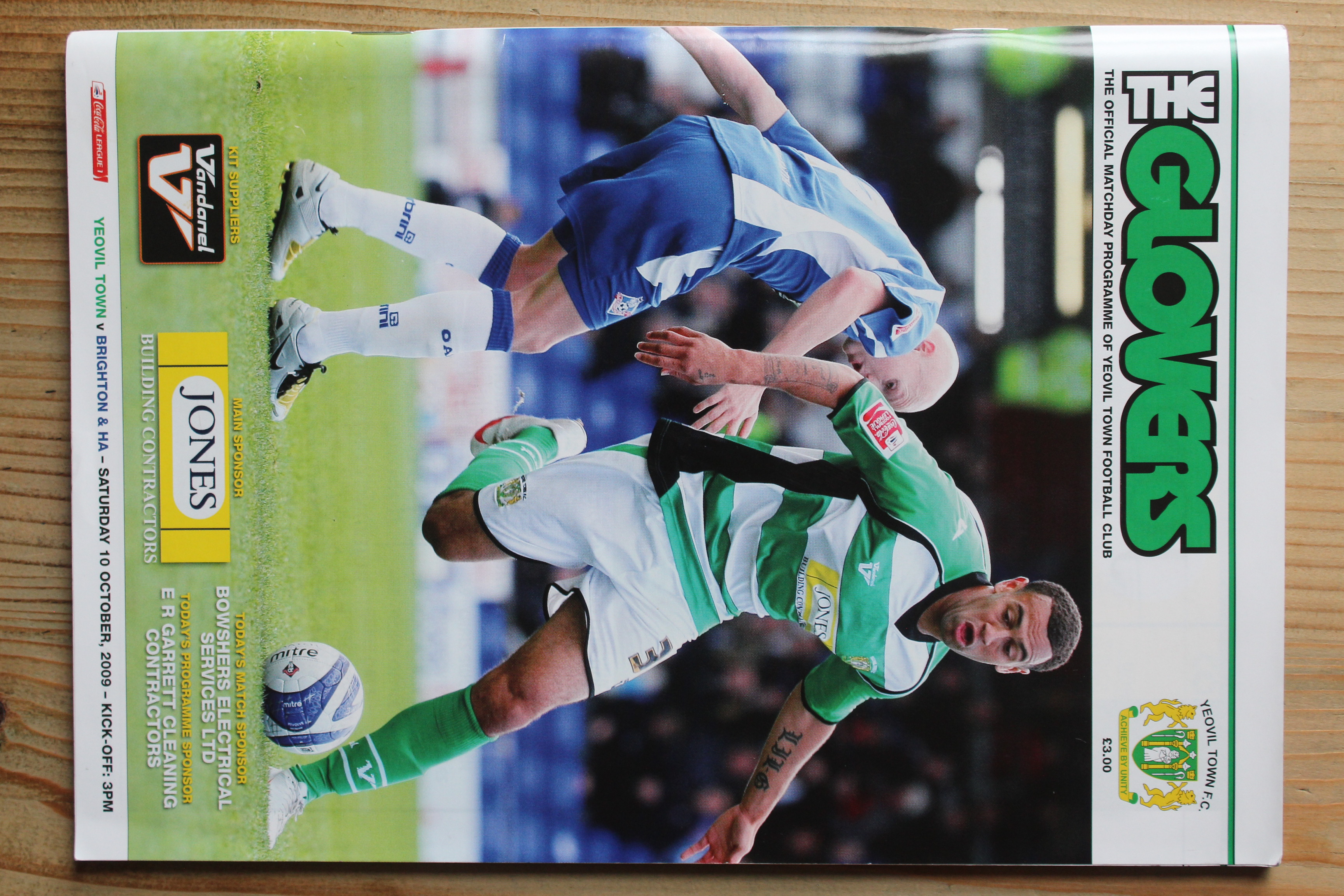 Yeovil Town FC v Brighton & Hove Albion FC