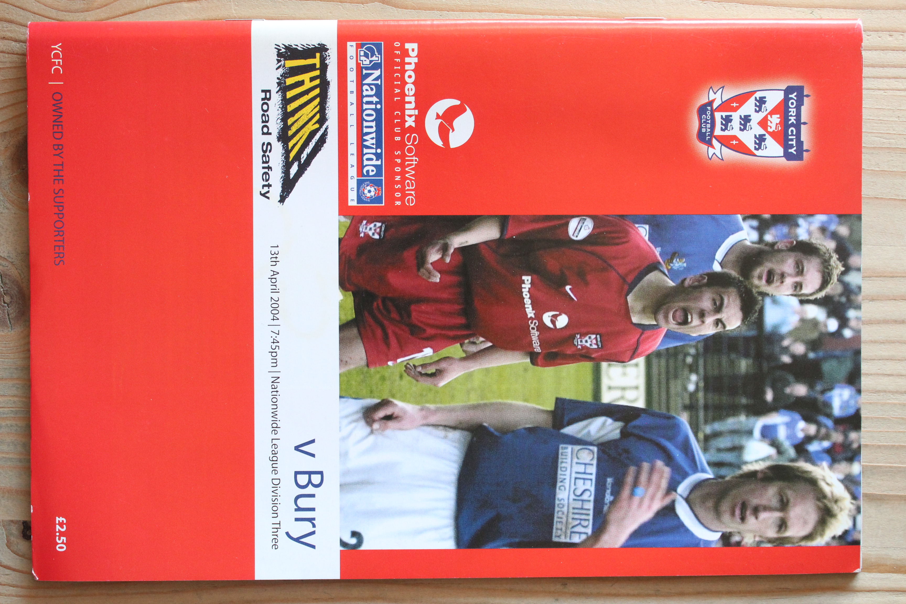 York City FC v Bury FC